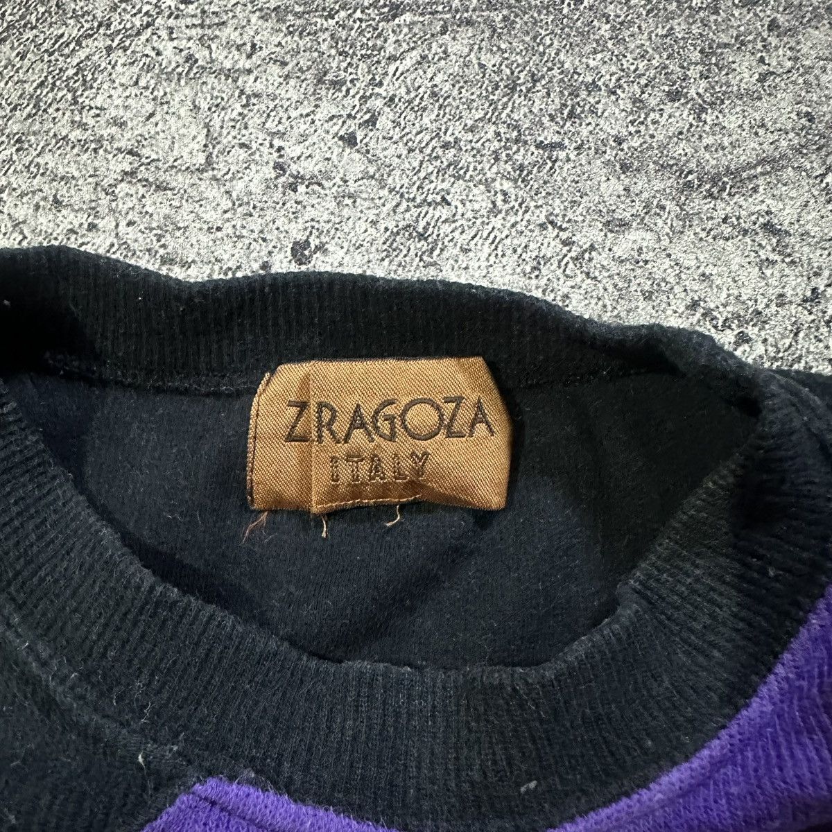 Giovanni Valentino Vintage Short Sleeve Knitwear by Zaragoza Italy Size US L / EU 52-54 / 3 - 6 Thumbnail