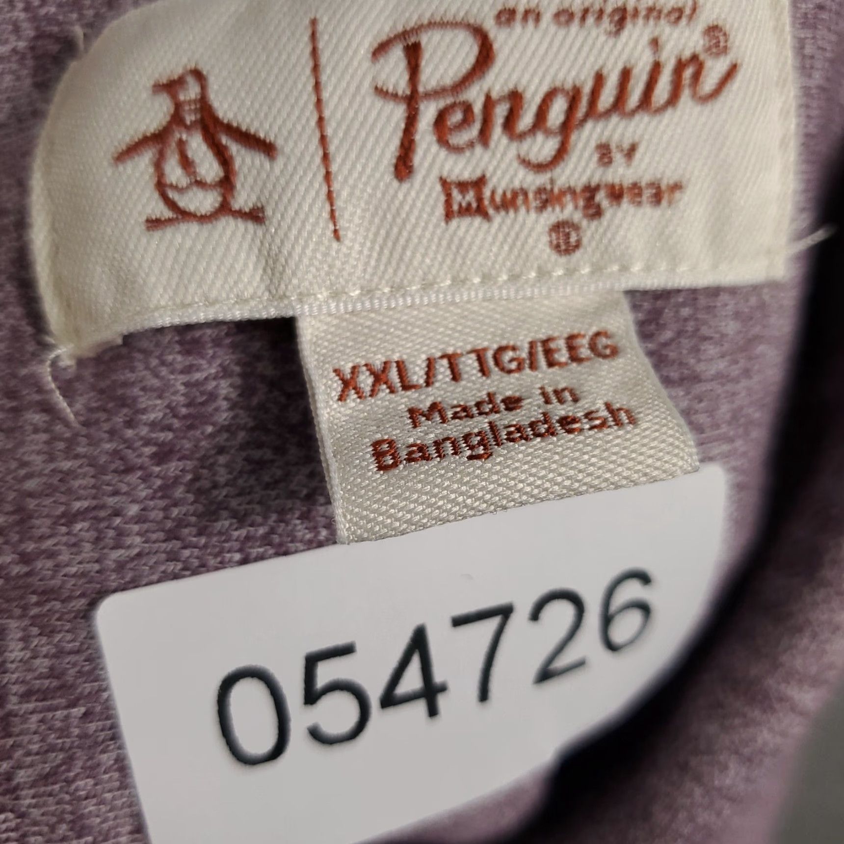 Original Penguin VINTAGE Penguin Shirt Mens 2XL Red Solid Long Sleeve Button-Up Casual Classic All Seasons Winter Spring Summer Fall Mens Size US XXL / EU 58 / 5 - 7 Thumbnail