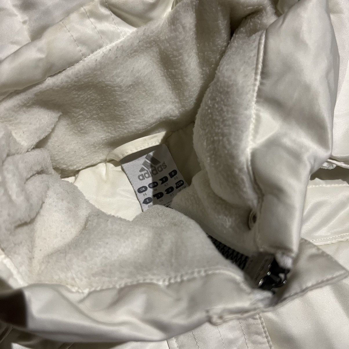 Adidas × Vintage vintage adidas Down Puffer three stripes cargo pockets coat Size M / US 6-8 / IT 42-44 - 5 Thumbnail
