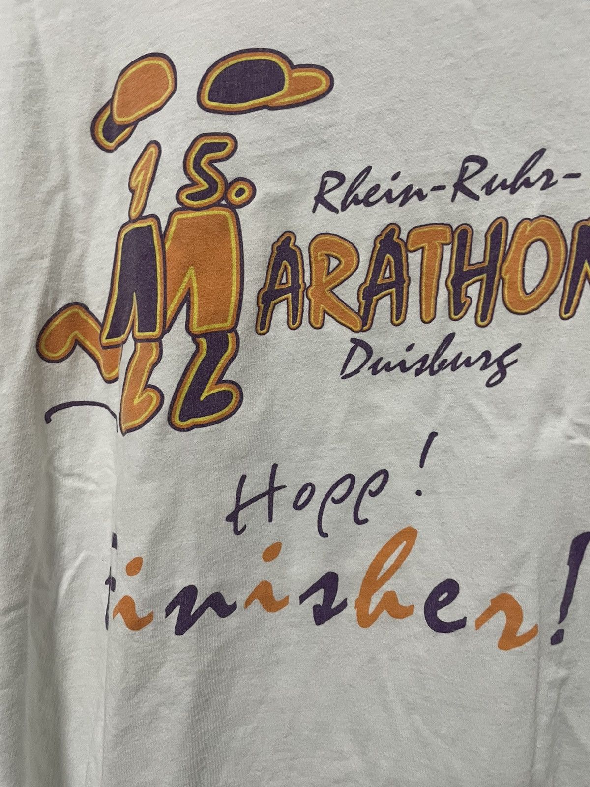 Vintage Vintage Fila 1998 Running Marathon Logo Sport Tee Y2K XL Size US XL / EU 56 / 4 - 6 Thumbnail