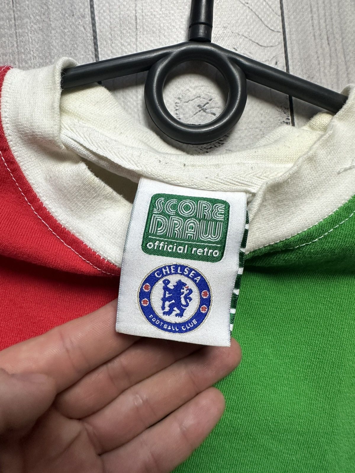 Vintage Vintage retro Chelsea soccer jersey size L logo rare Size US L / EU 52-54 / 3 - 5 Thumbnail