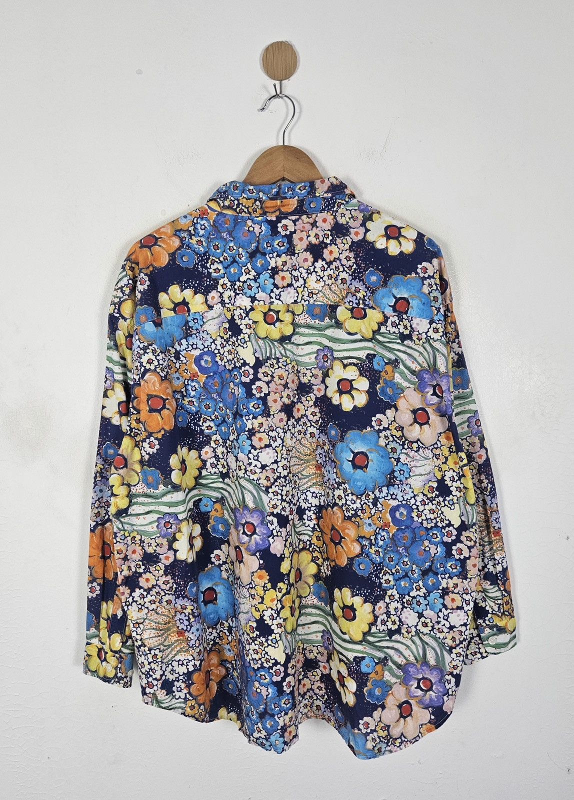 Tsumori Chisato Tsumori Chisato by Niko and floral flower shirt Size US XL / EU 56 / 4 - 3 Thumbnail