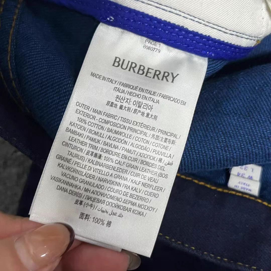 Burberry Burberry Deep Blue Straight Flared Jeans 34 Size US 34 / EU 50 - 4 Thumbnail
