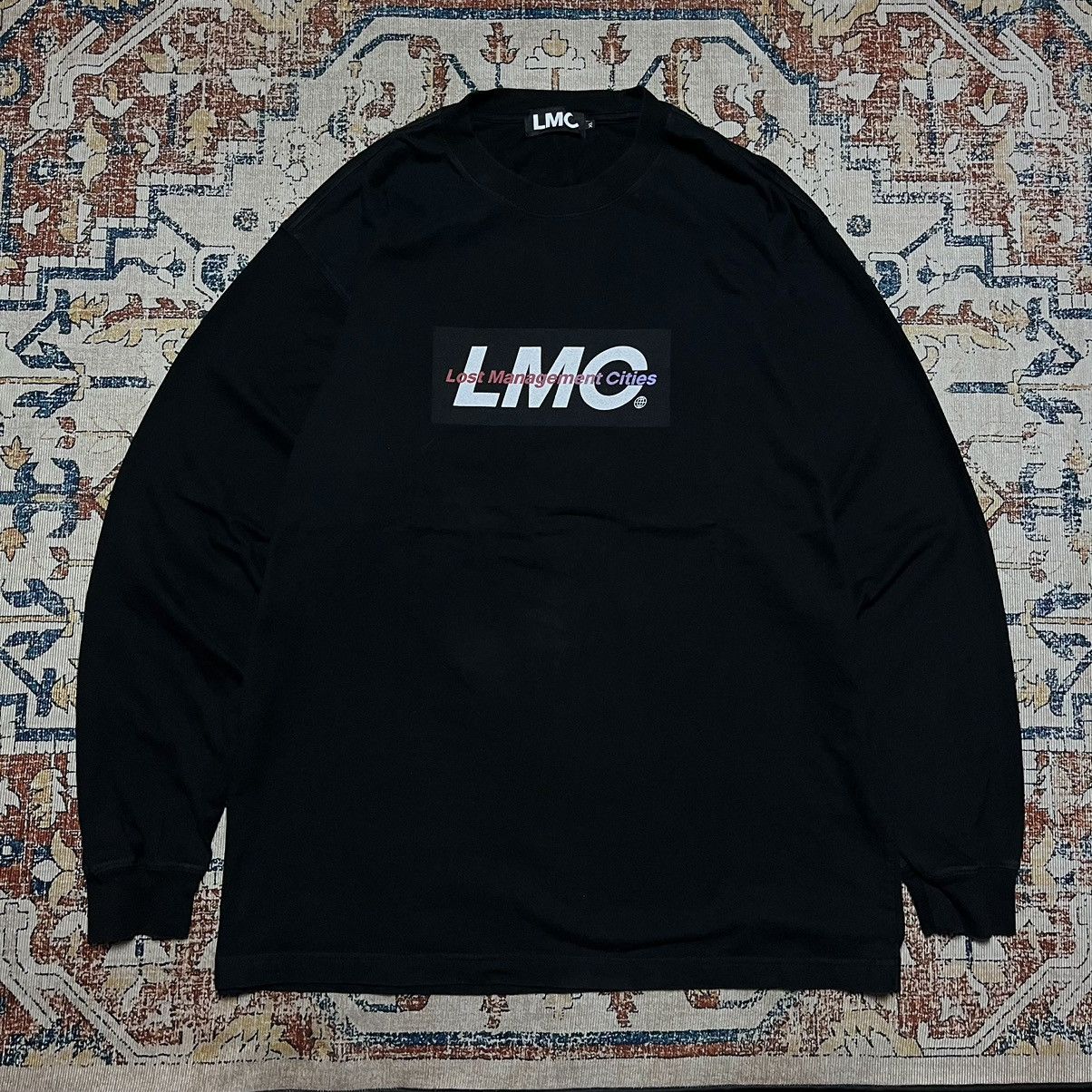 Japanese Brand Lost Management Cities Big Logo Streetwear Longsleeve Tee Size US XL / EU 56 / 4 - 1 Thumbnail