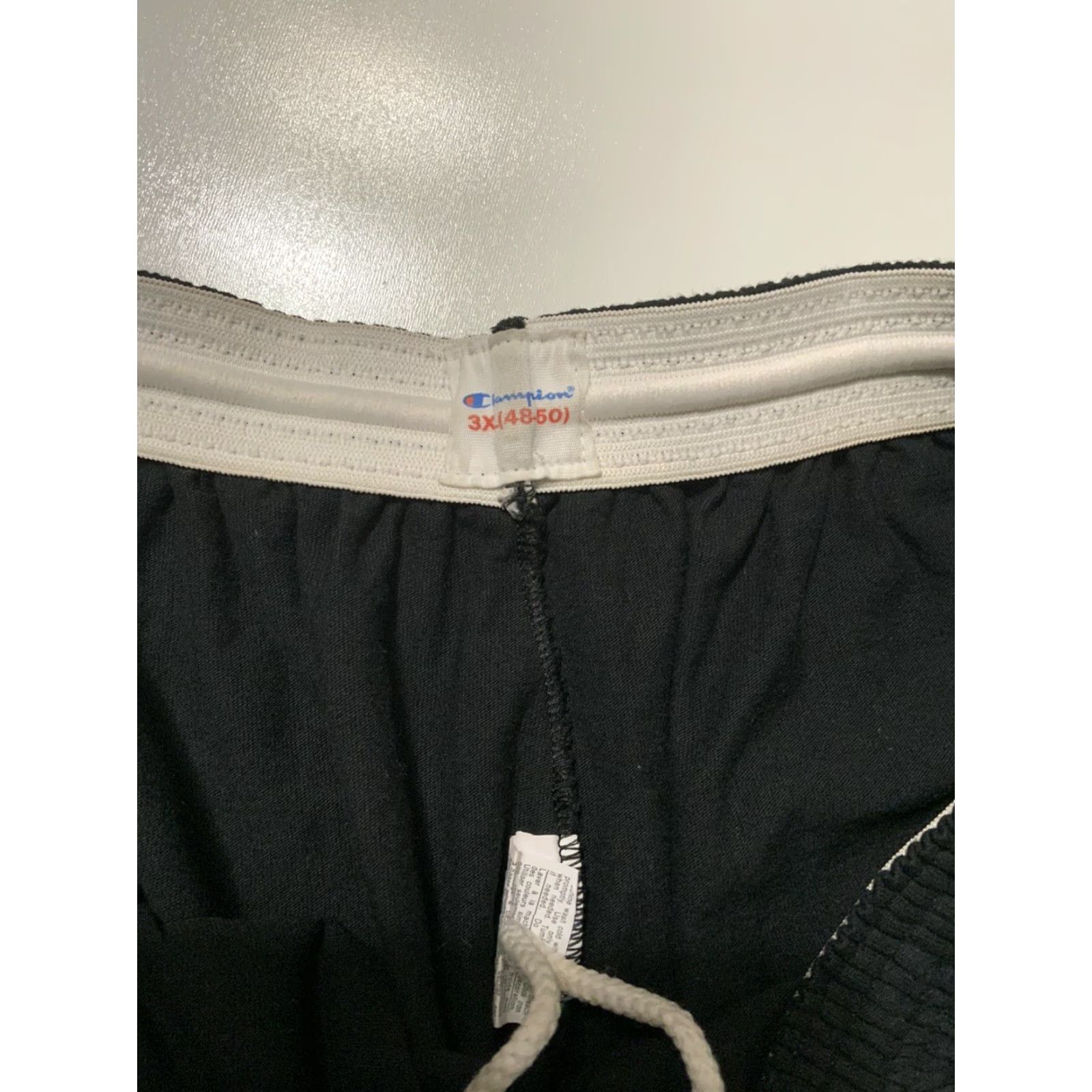 Champion VINTAGE Champion Miss Maisel’s Dice Game Hands Black Athletic Shorts Sz. 3XL Mens Athletic Shorts Black 3XL Size US 39 - 8 Thumbnail
