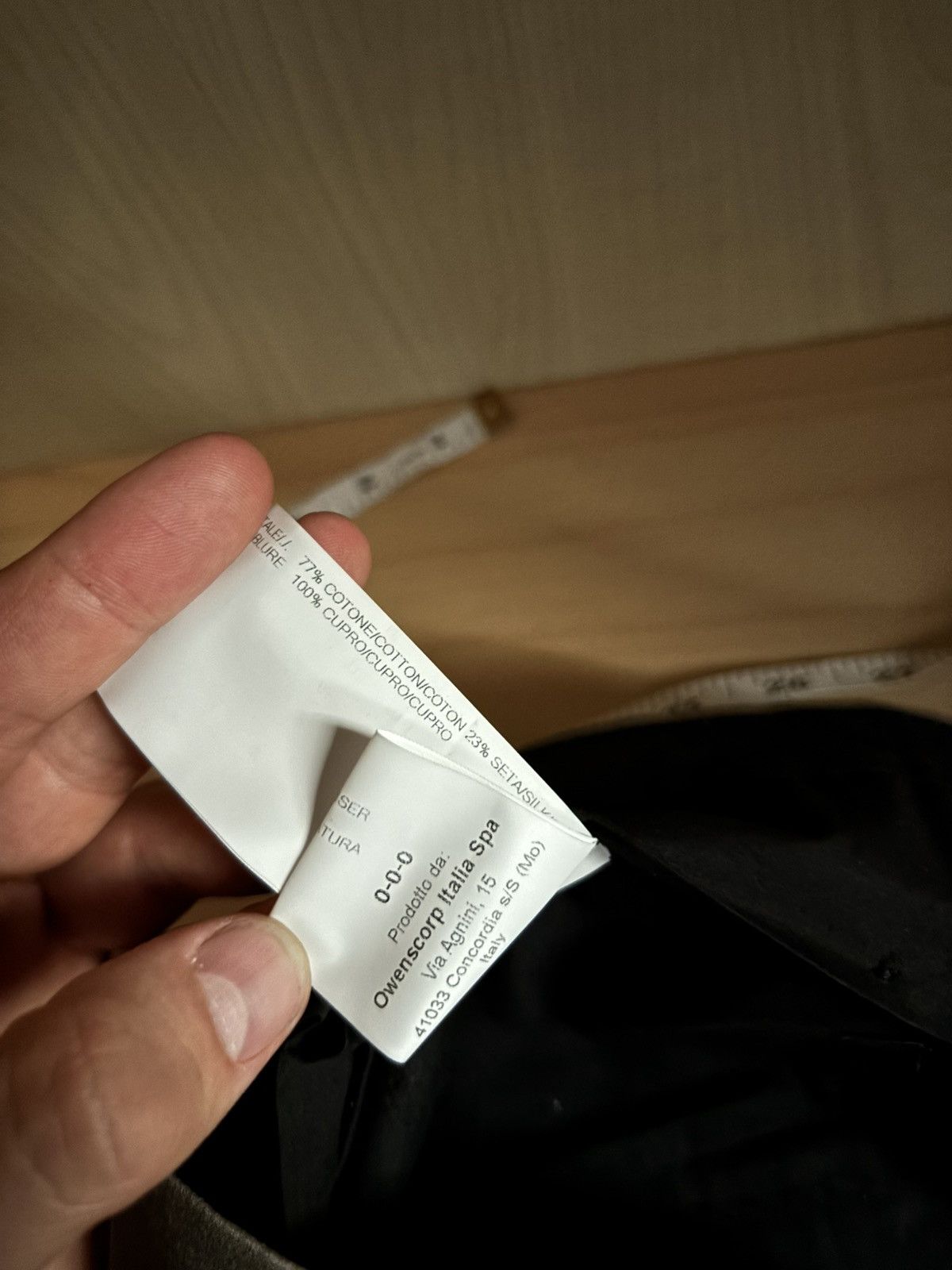 Rick Owens Sample Dust Silk/Cotton Tecuatl Slim Astaires Size 48R - 4 Thumbnail