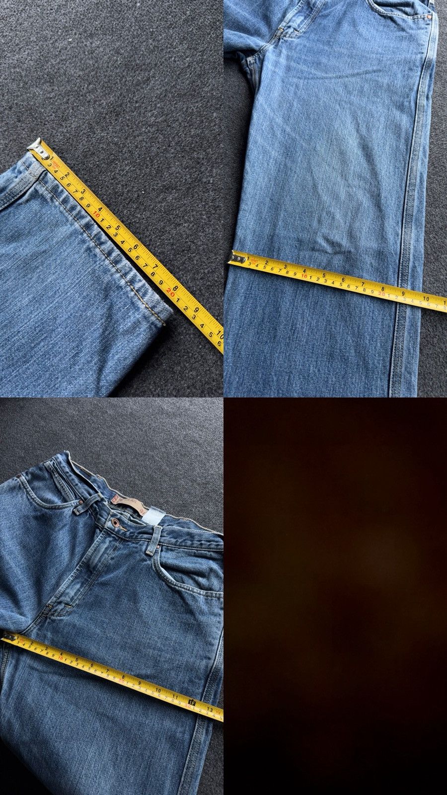 Levi's Retro 00s Levi’s 505 USA Regular Fit Light Wash Denim Jeans Size US 36 / EU 52 - 21 Thumbnail