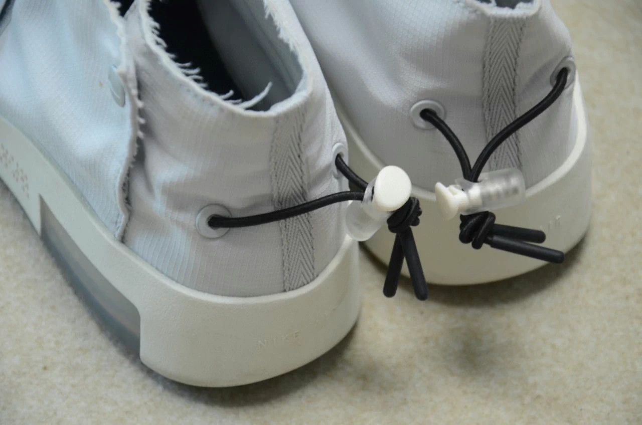 Nike Nike x FOG Gray Velcro Tech Sneaker Size US 9.5 / EU 42-43 - 3 Thumbnail