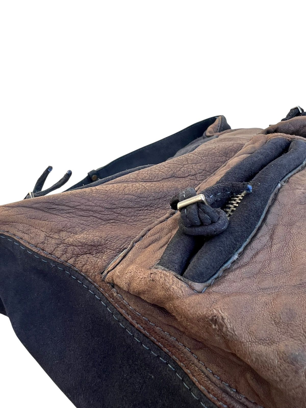 Leather Jerome Dreyfuss Patina Hybrid Leather Hobo Bag Size ONE SIZE - 25 Thumbnail
