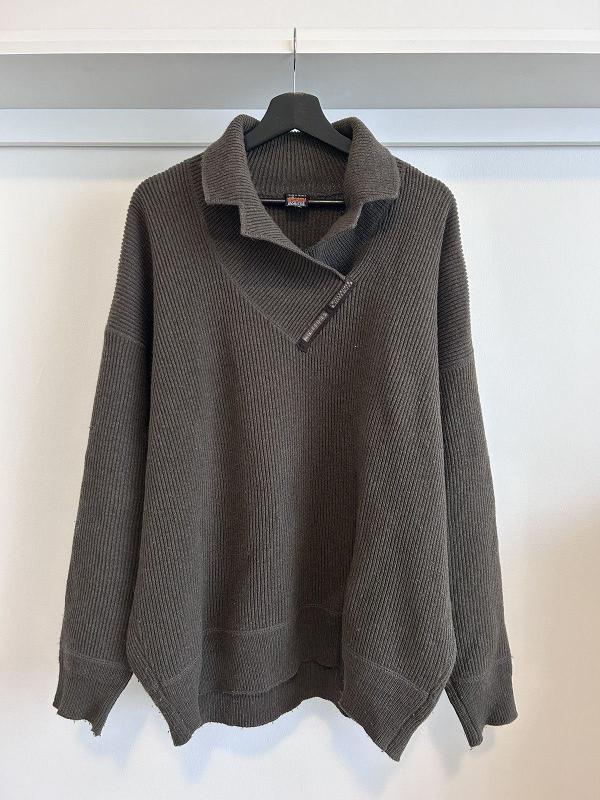 image of Marithé François Girbaud X Les Millésimes Jumper in Brown, Men's (Size Large)
