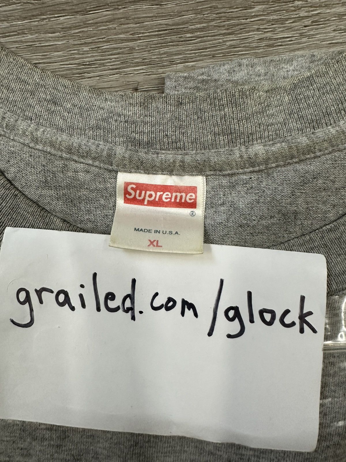 Supreme Supreme LV Monogram Box Logo Cease And Desist Tee S/S 2000 Size US XL / EU 56 / 4 - 20 Thumbnail