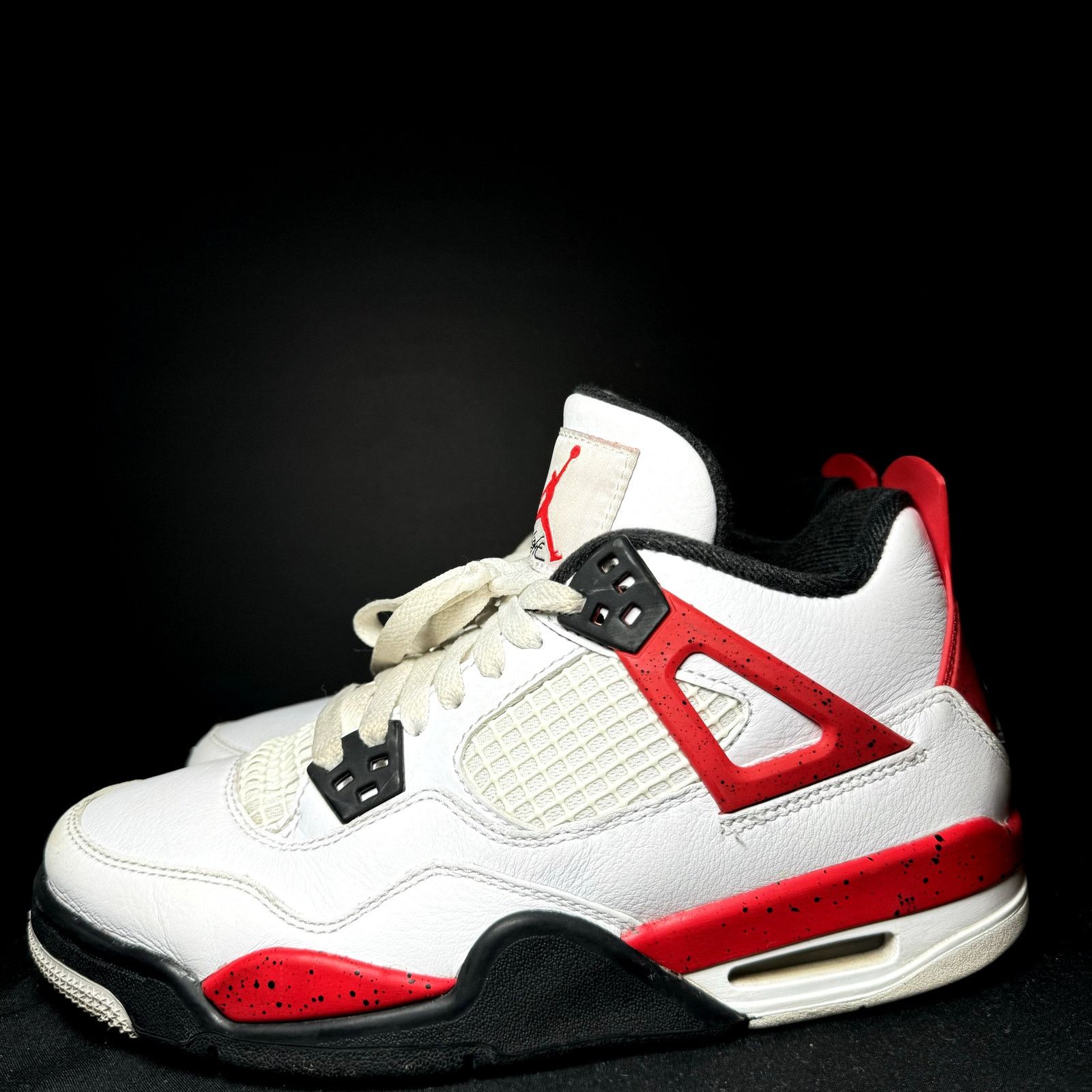 Jordan Brand × Nike Size 5.5 - Nike Air Jordan 4 Retro GS Red Cement Men's Shoes Size US 5.5 / EU 38 - 9 Thumbnail