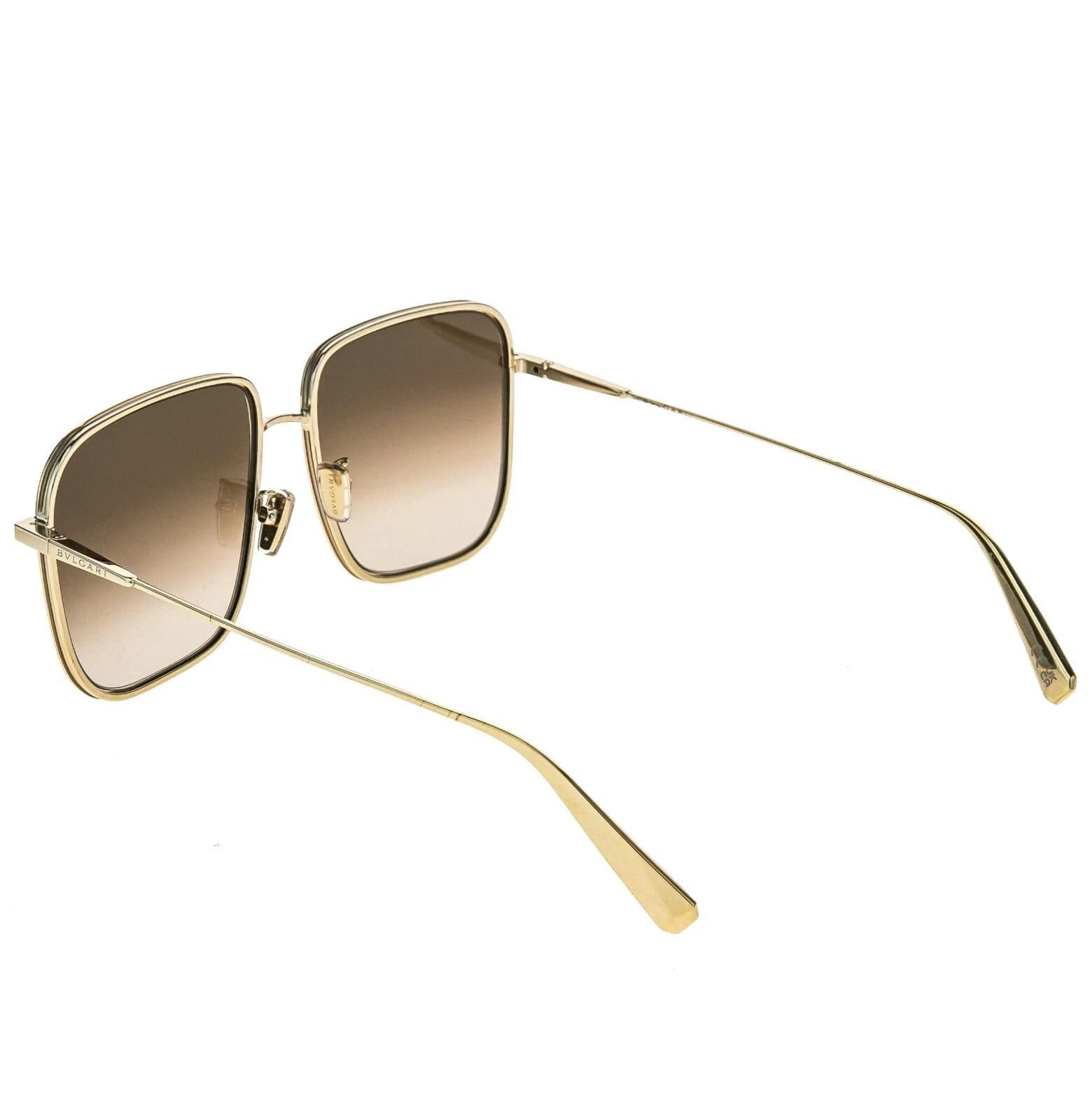 Bvlgari BVLGARI 40016 B.zero1 BV40016U Gold Brown Oversized 33F Size ONE SIZE - 9 Thumbnail