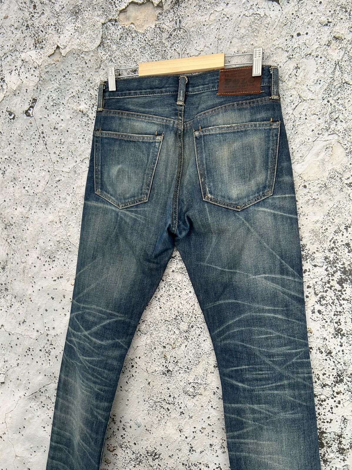Polo Ralph Lauren Vintage Polo Ralph Lauren Selvedge Denim Washed 90s Rare Size US 29 - 5 Thumbnail