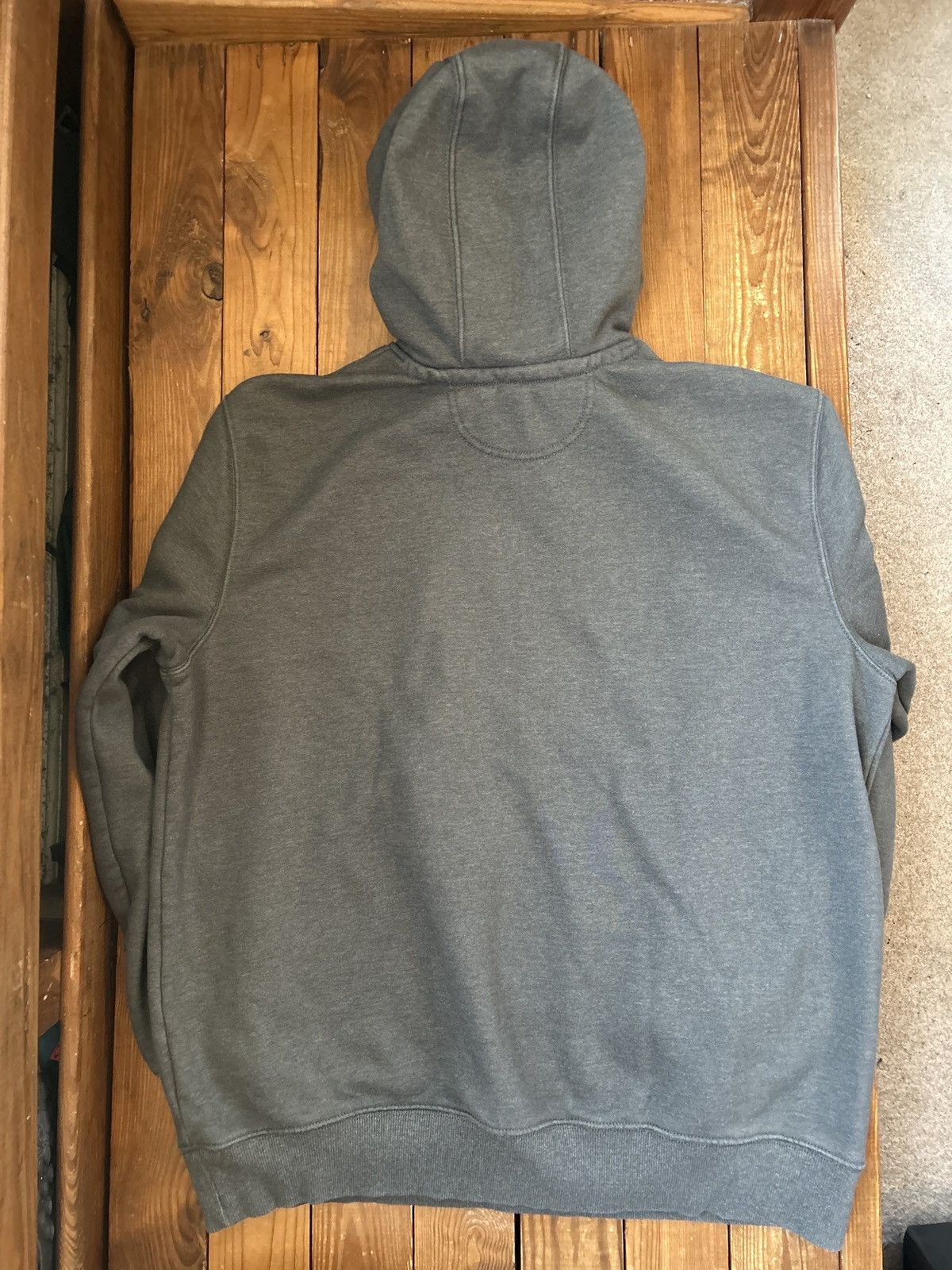 Carhartt × Vintage Carhartt Grey Boxy Rain Defender Hoodie Sweatshirt Size US XL / EU 56 / 4 - 3 Thumbnail