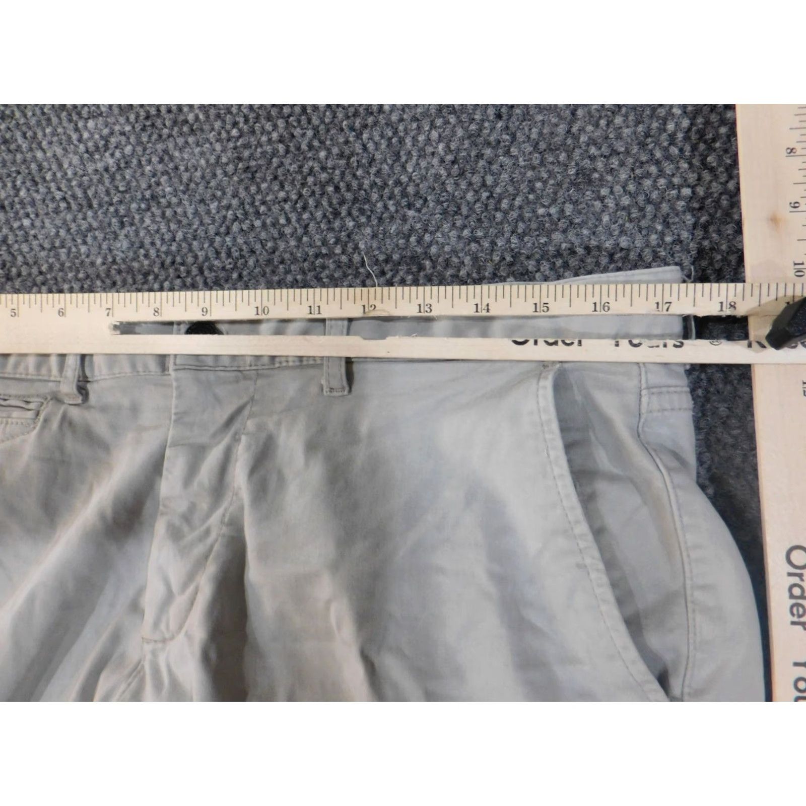 Zara Zara Pants Mens 34x30 Gray Straight Chino Classic Stretch Casual Regular Womens? Mens Size US 34 / EU 50 - 4 Thumbnail