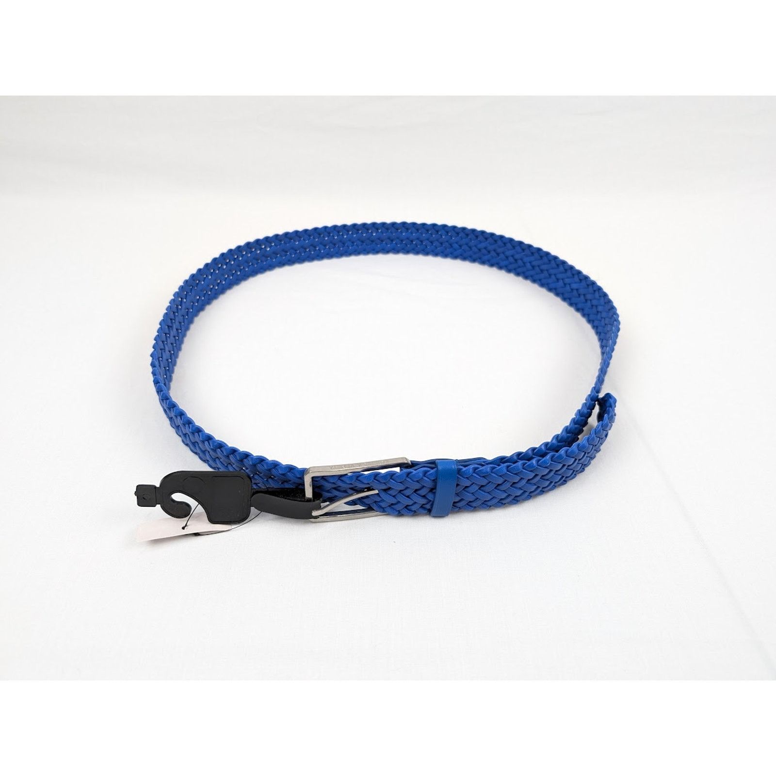 Bottega Veneta o1rshd1 Size: 100 / Nappa Woven Chevron Belt in Blue Size 38 - 14 Thumbnail