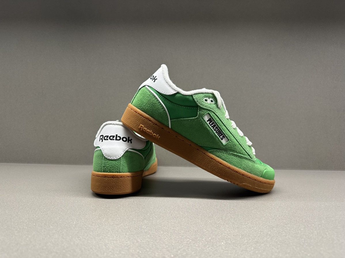 Pleasures × Reebok Reebok Club C Bulc Pleasures Sport Green Gum Size US 7.5 / EU 40-41 - 7 Thumbnail