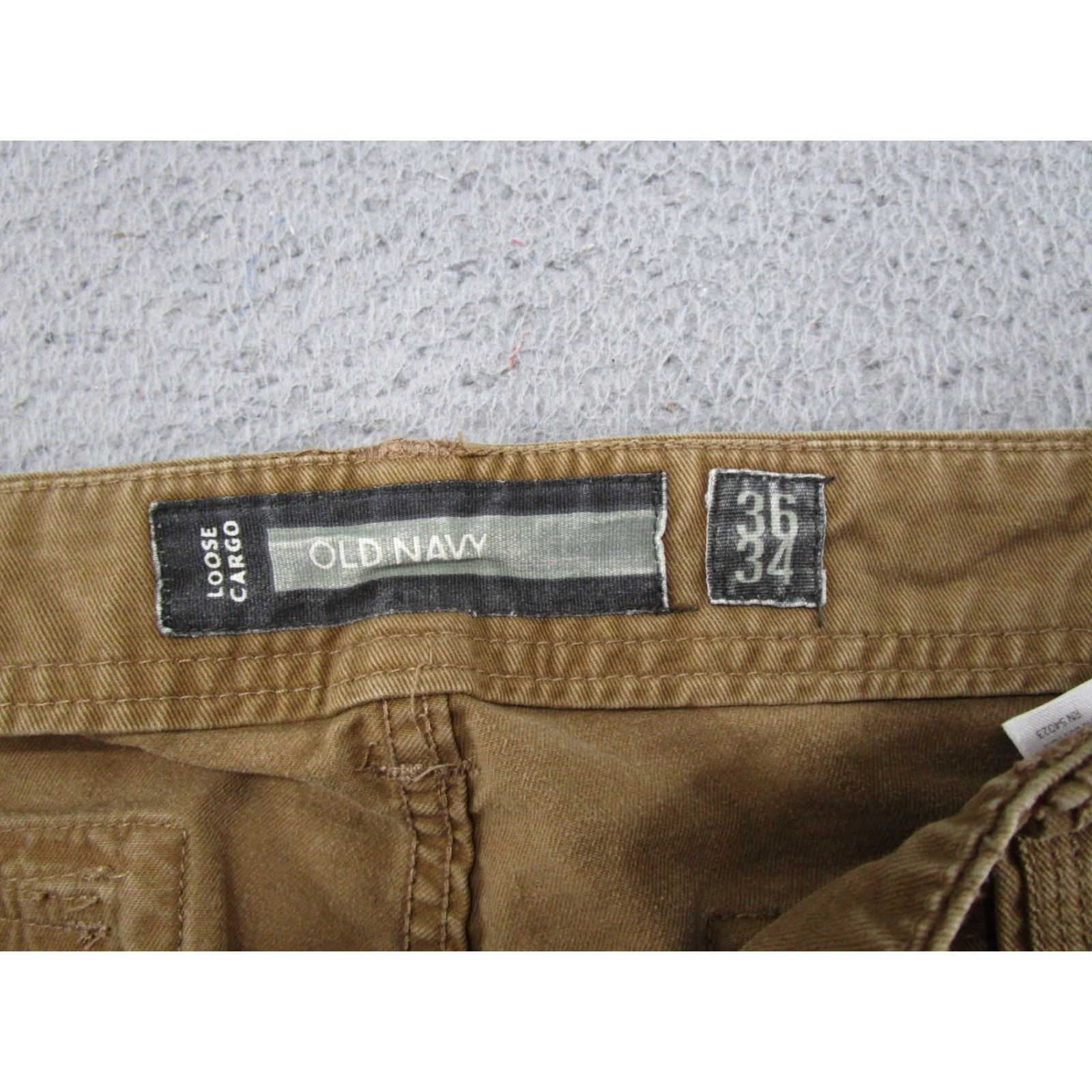 Old Navy Old Navy Y2K Loose Brown Cargo Pants 36x34 Utility Workwear Skater Grunge Size US 36 / EU 52 - 5 Thumbnail