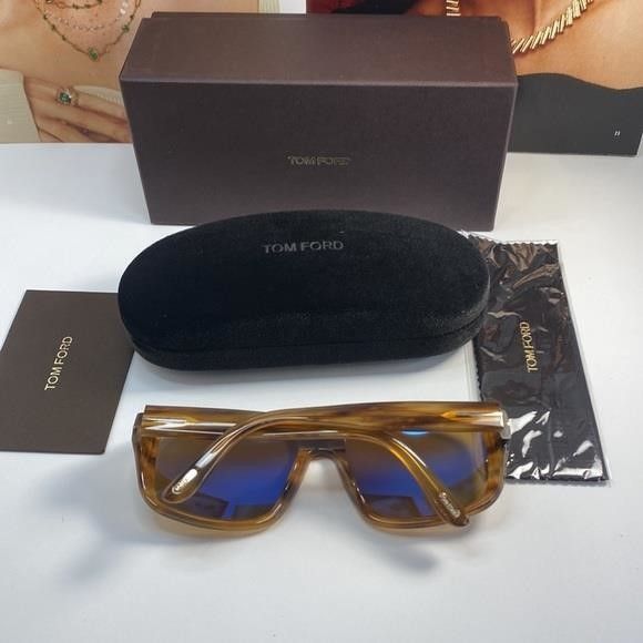 Tom Ford New - Tom Ford Duke Tf754 Soft Squared Acetate Shape Enriche Size ONE SIZE - 13 Thumbnail
