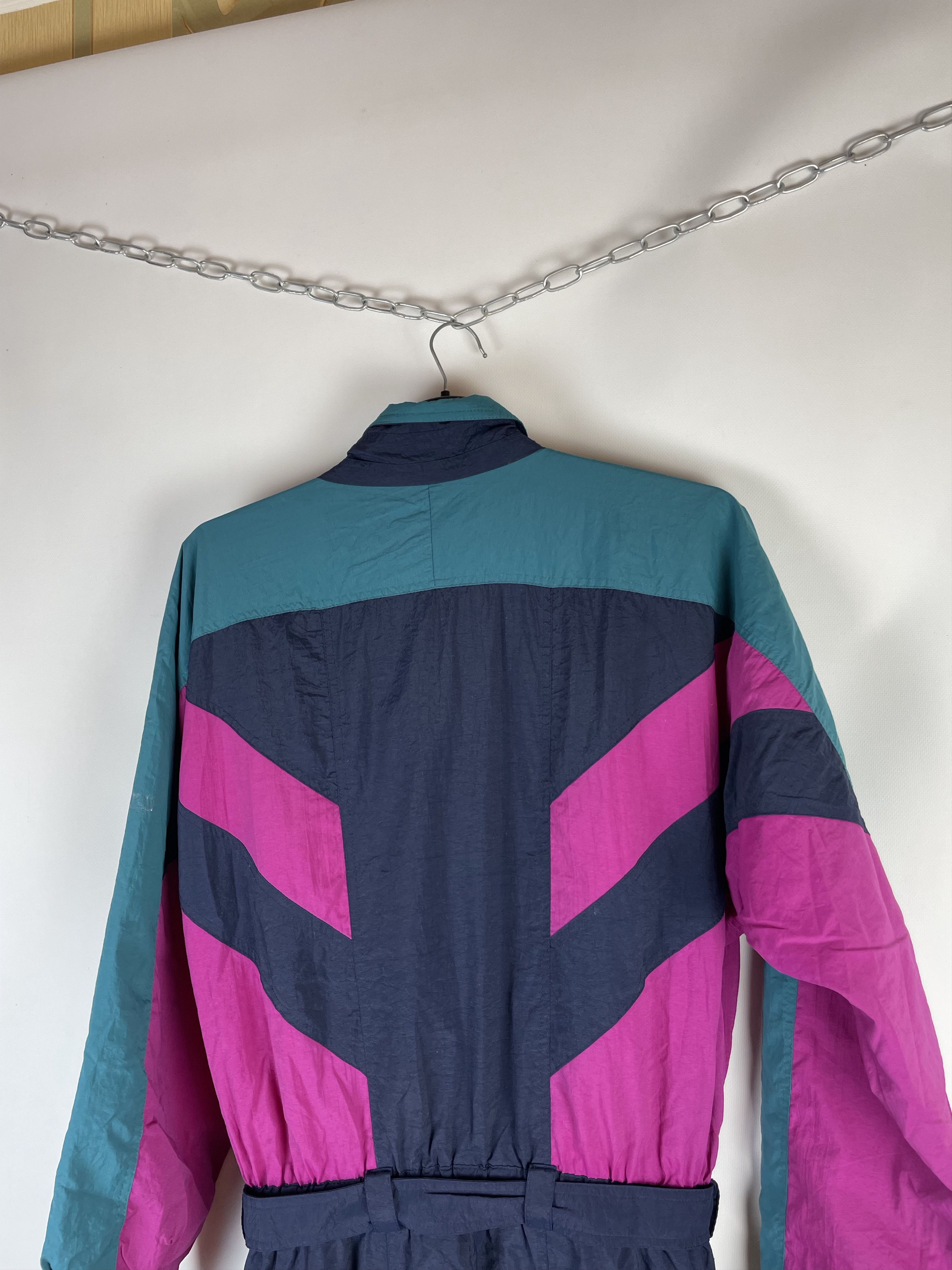 Adidas 90s ADIDAS Skisuit insulated Jumpsuit color block winter y2k Size US S / EU 44-46 / 1 - 12 Thumbnail