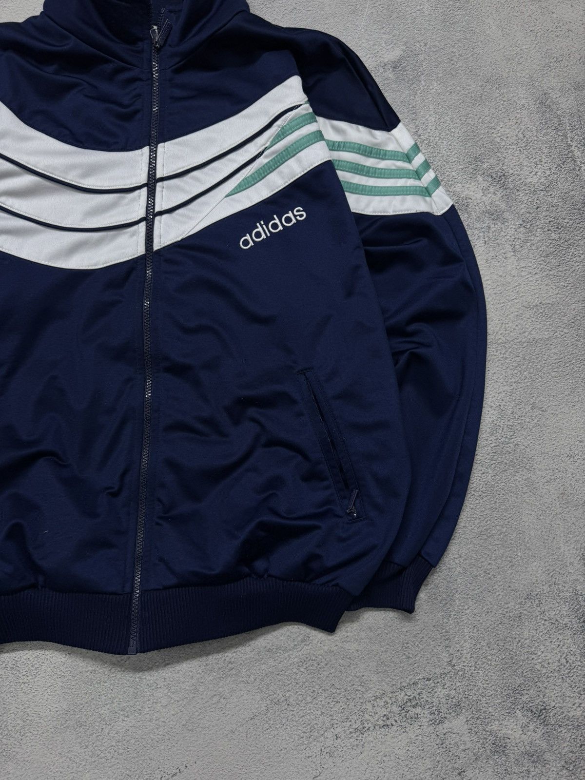 Adidas Vintage Y2k Adidas Zip Sweatshirt 00’s Size US M / EU 48-50 / 2 - 6 Thumbnail