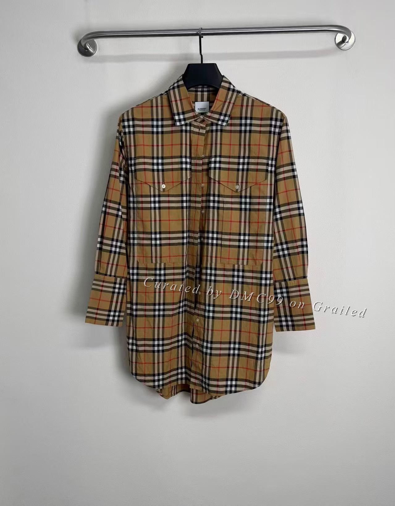 Burberry Burberry Classic Check Shirt Dress Size XXS / US 00 / IT 34 - 1 Thumbnail
