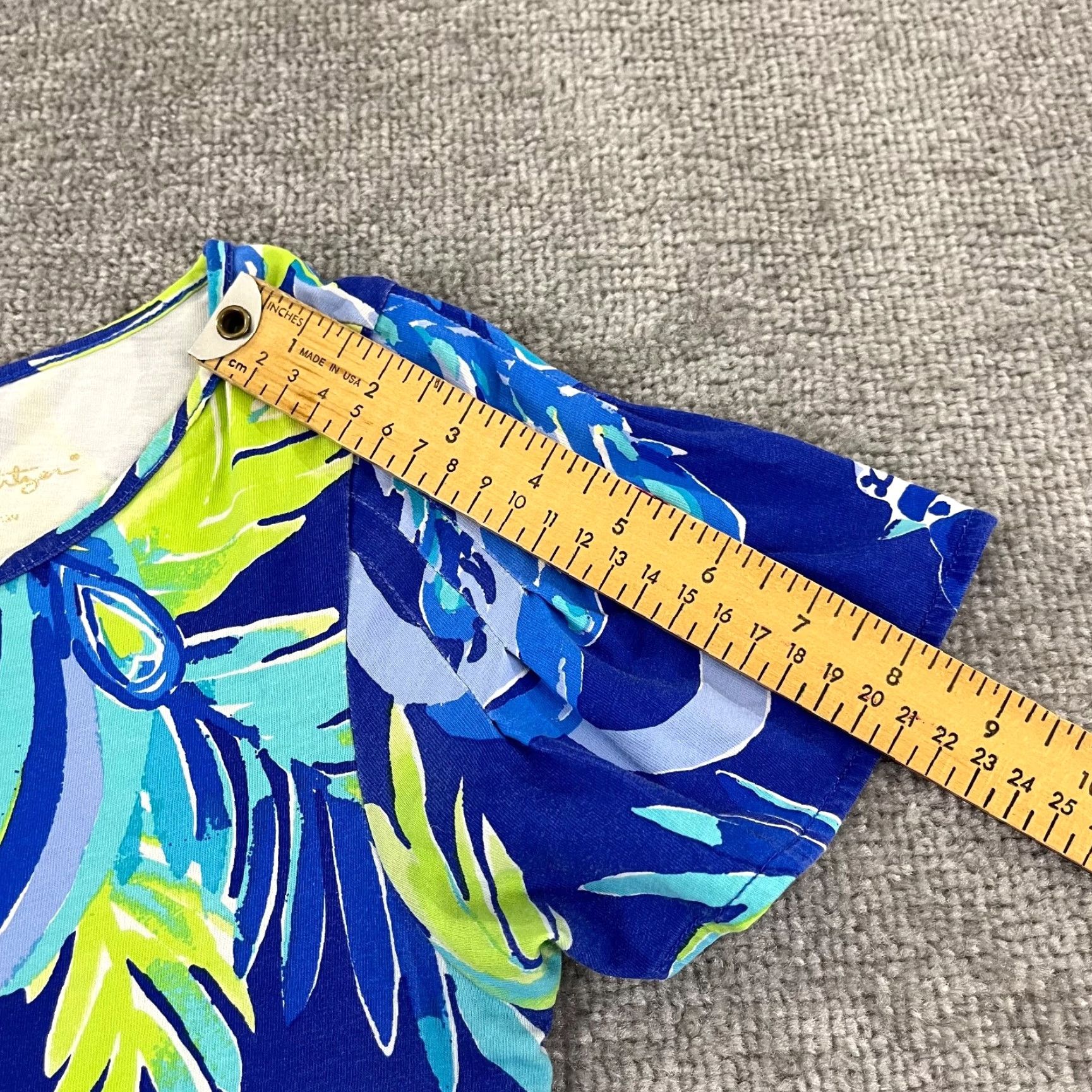 Lilly Pulitzer Lilly Pulitzer Dress Women XS MARAH Peacock Nest to Nothing Twilight Blue Preppy Size XS / US 0-2 / IT 36-38 - 7 Thumbnail