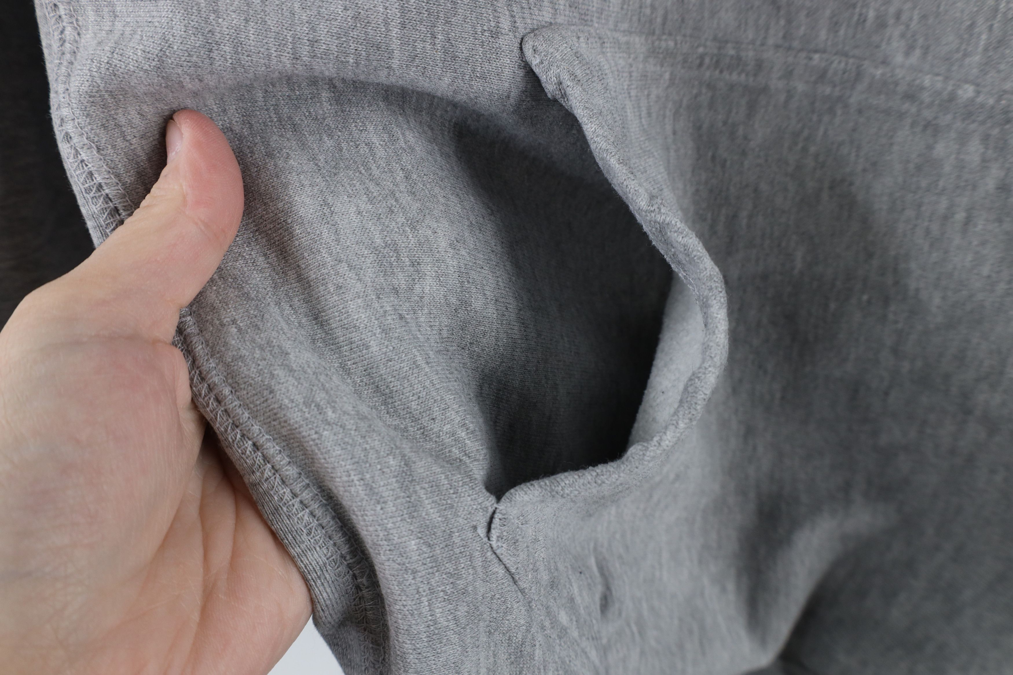 Vintage Vintage 90s University of Michigan Heavyweight Hoodie Gray Size US M / EU 48-50 / 2 - 7 Thumbnail