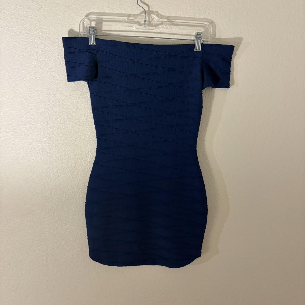 Other windsor blue off the shoulder mini dress Size S / US 4 / IT 40 - 2 Thumbnail