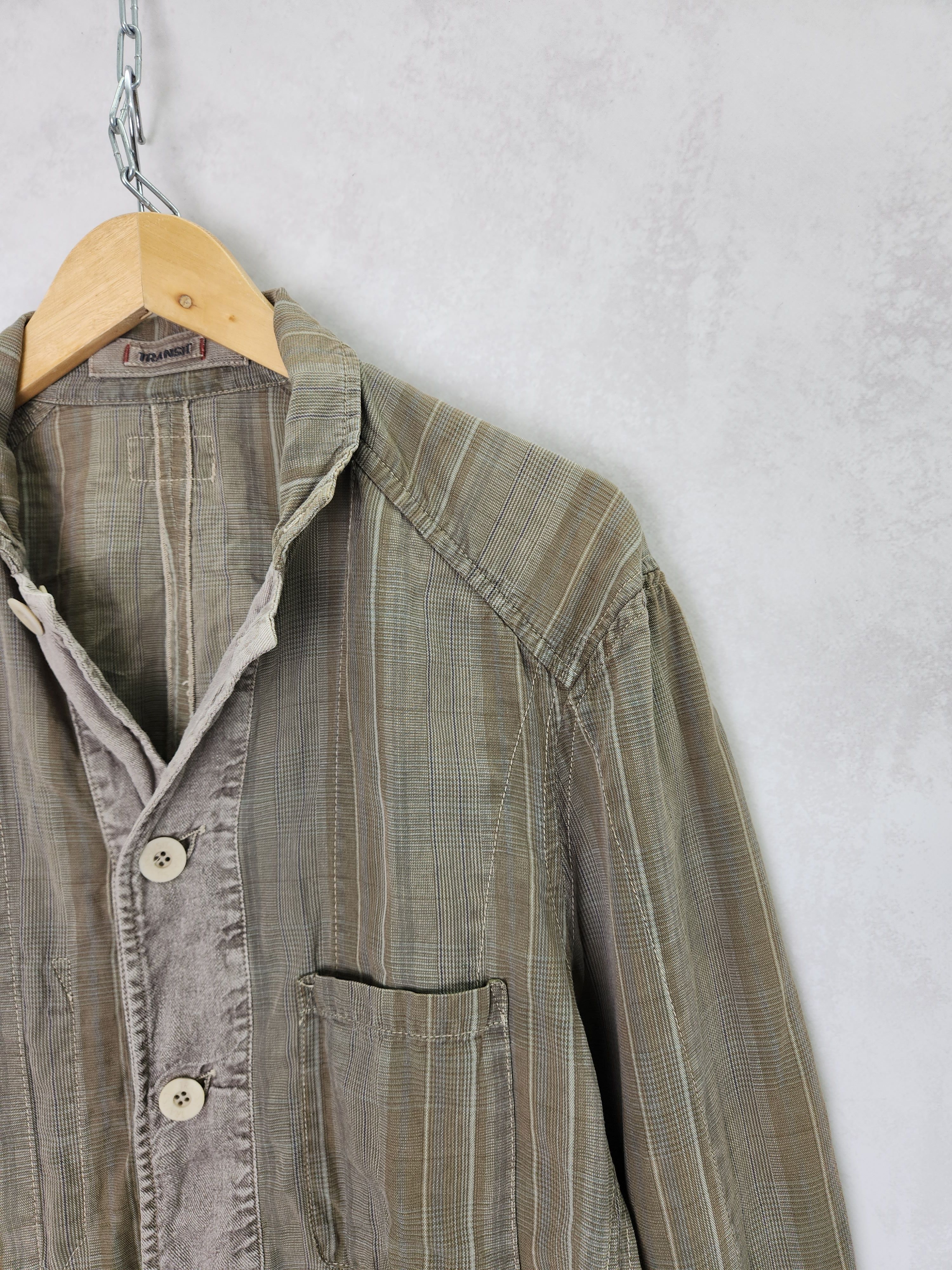 Transit Transit Uomo 131 Chore line Reversible Avant garde jacket Size US L / EU 52-54 / 3 - 12 Thumbnail