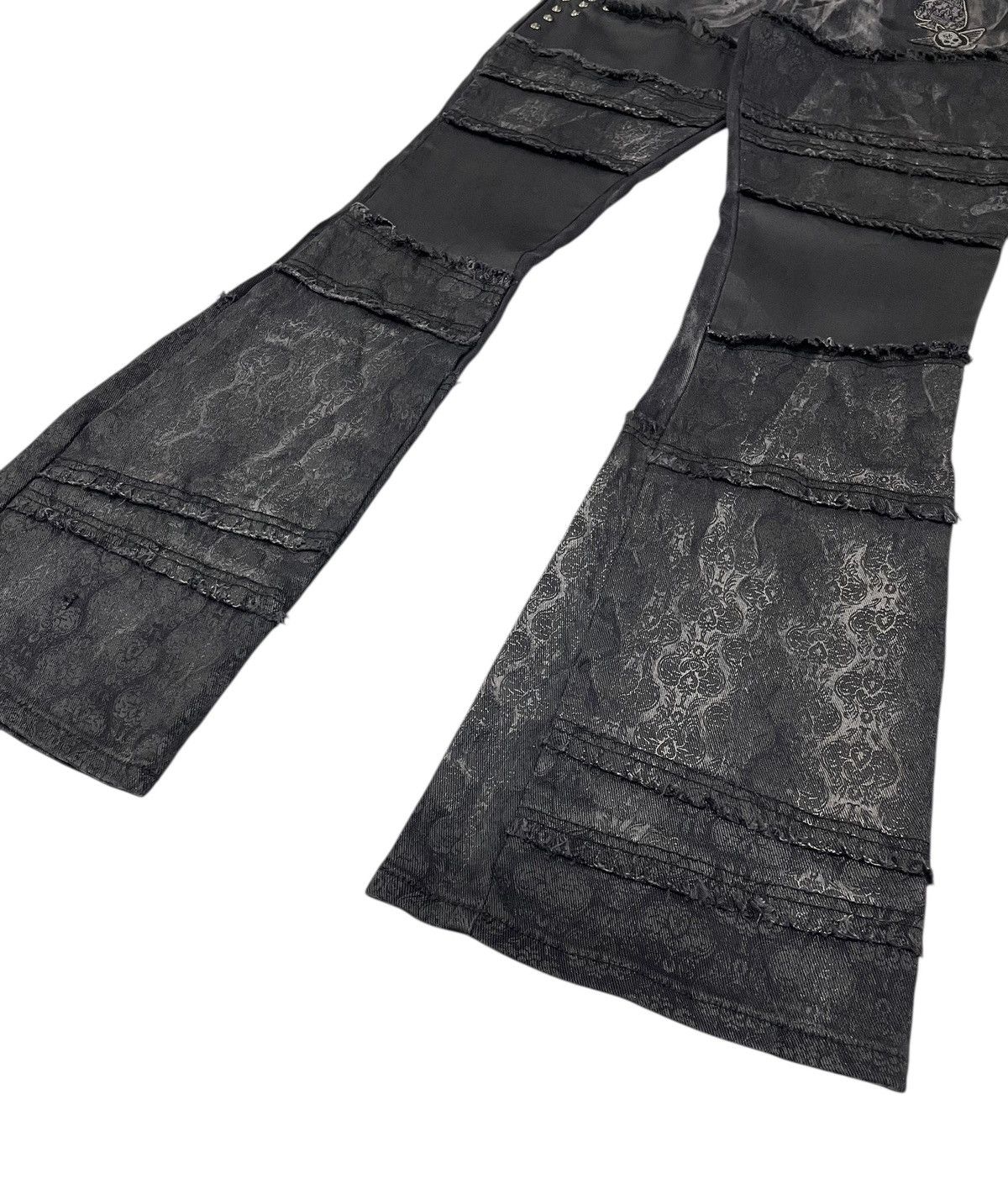 If Six Was Nine Wornstar Nightfall Flare Jeans Hysteric Glamour Style Size US 32 / EU 48 - 4 Thumbnail