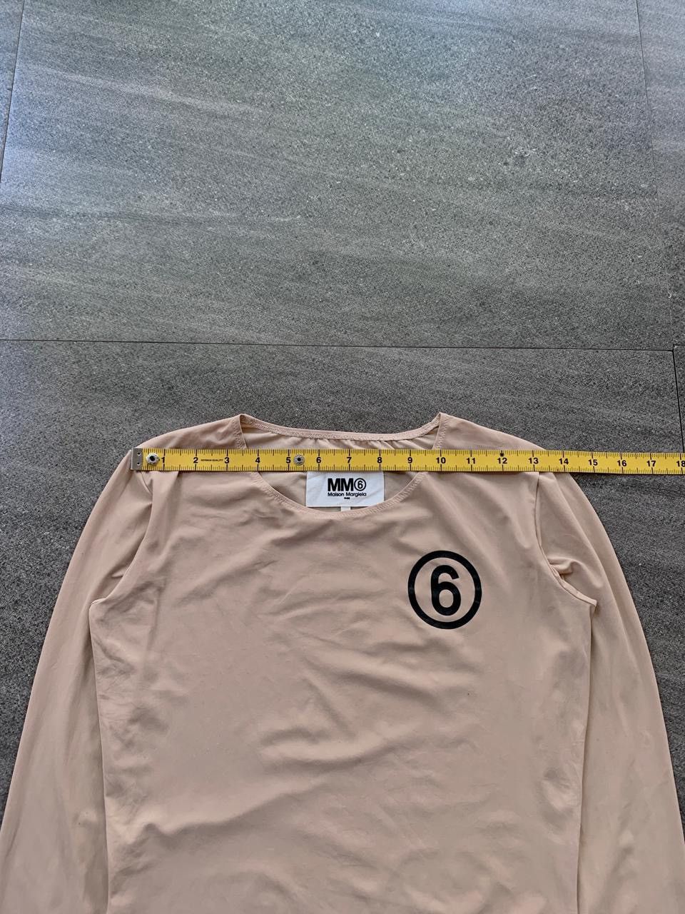 Maison Margiela FREE TAX! Ls MM6 Logo Bodysuit Size S / US 4 / IT 40 - 14 Thumbnail