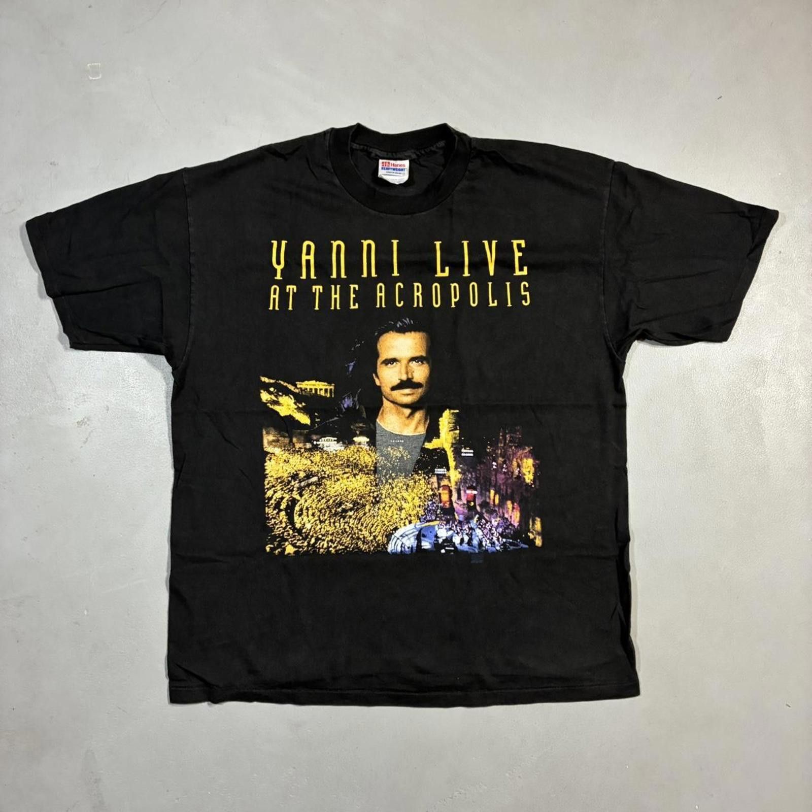Other Vintage 1990s Yanni Concert Tee Single Stitch Size US XL / EU 56 / 4 - 1 Thumbnail