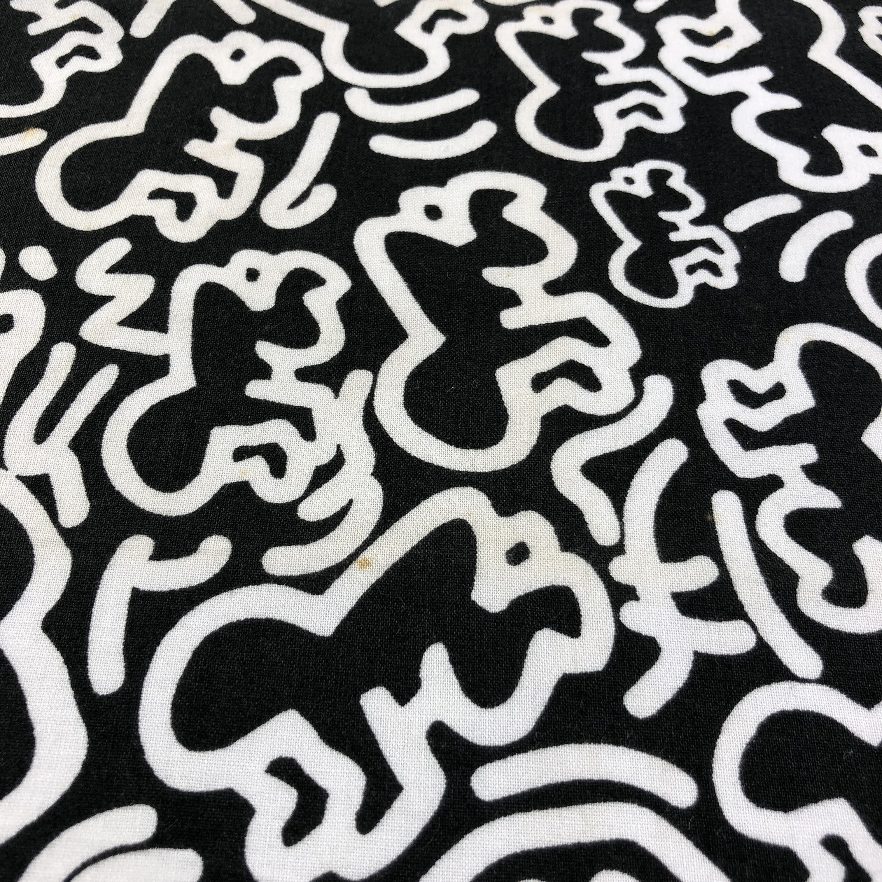 Keith Haring Keith Haring Bandana Handkerchief Neckerchief H1889 Size ONE SIZE - 8 Thumbnail