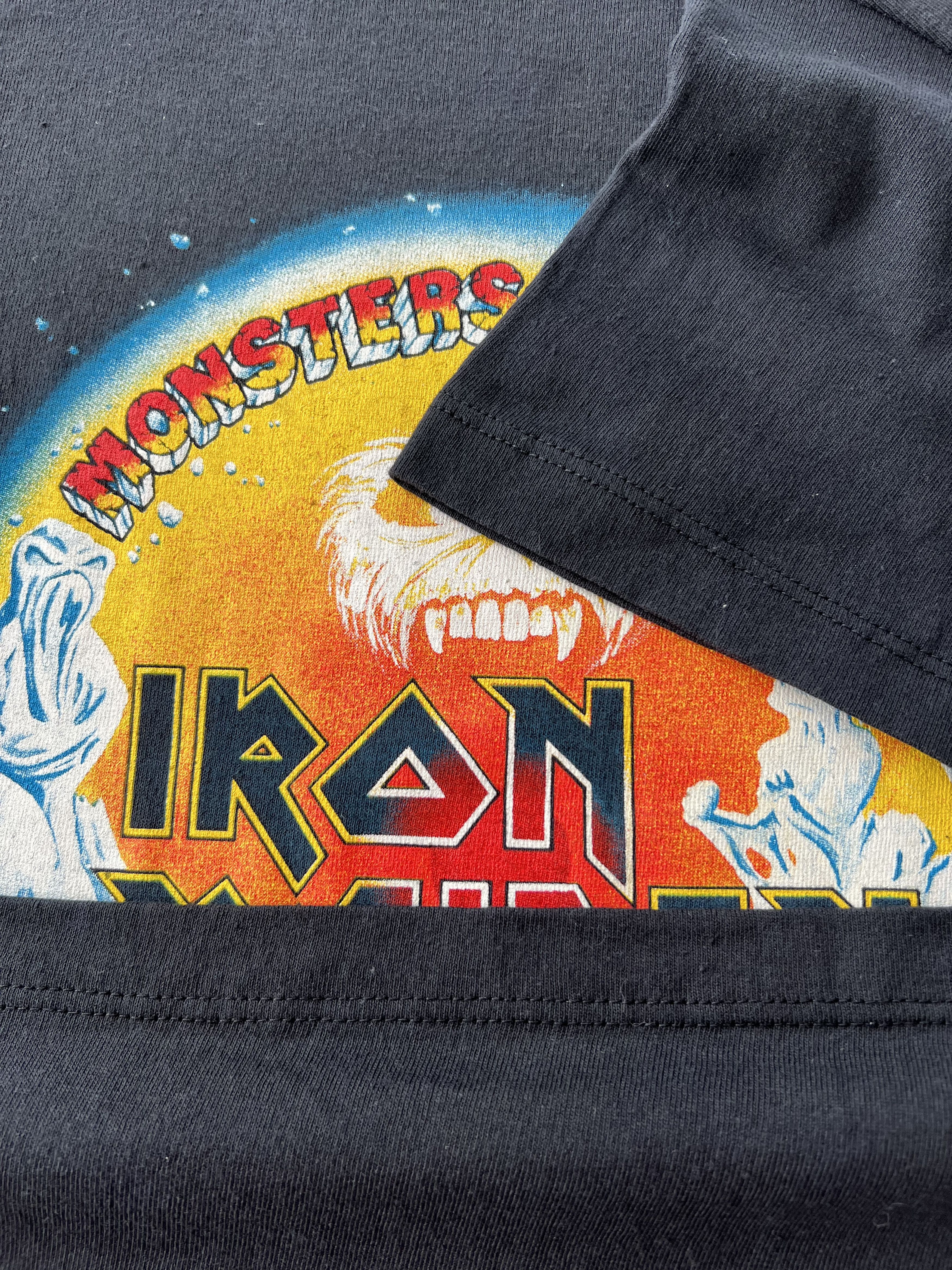 Band Tees Vintage 1988 Monster of Rock Donington Bravado Black T-shirt Size US L / EU 52-54 / 3 - 8 Thumbnail