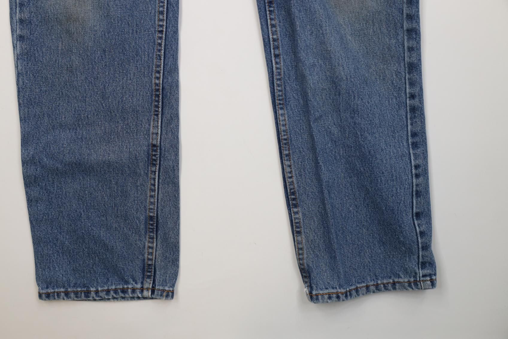 Levi's Vintage Y2K Levis 505 Regular Straight Leg Denim Jeans Blue Size US 33 - 4 Thumbnail