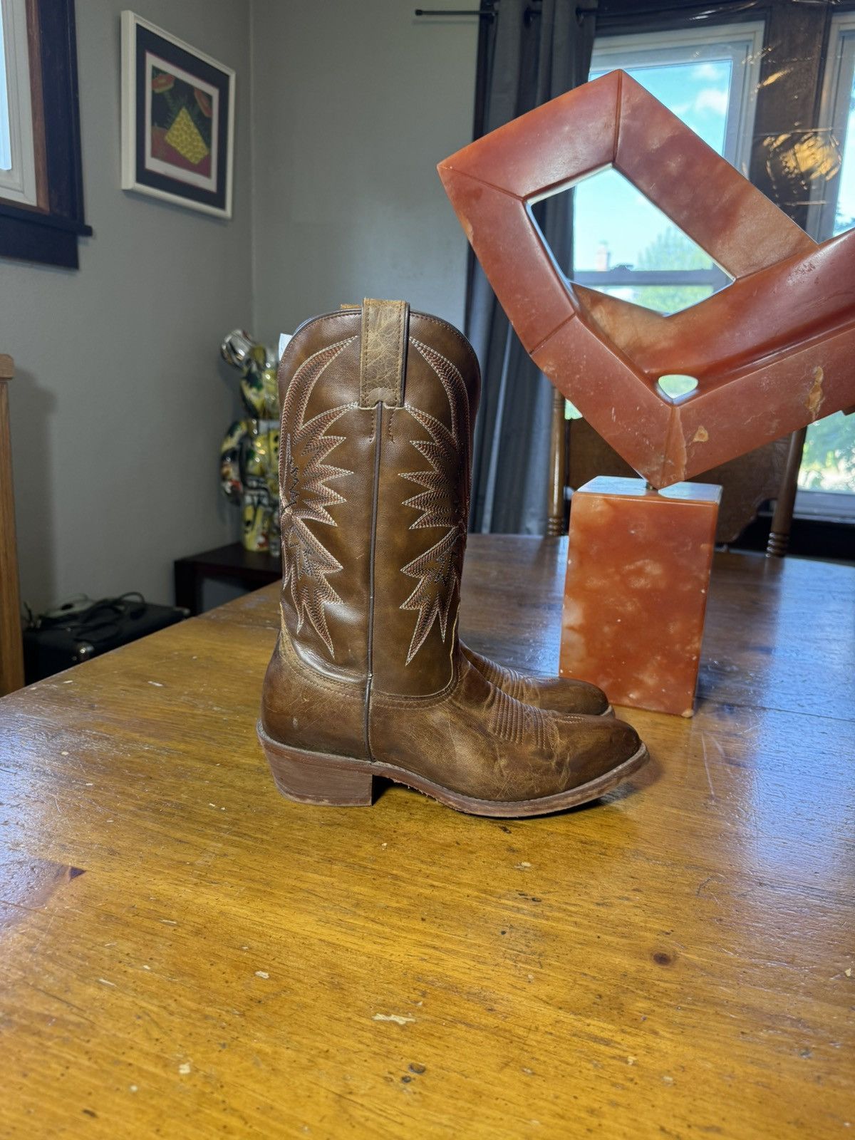 Nocona Vintage Nocona Cowboy Boots Sz 7.5 D Size US 7.5 / EU 40-41 - 2 Thumbnail