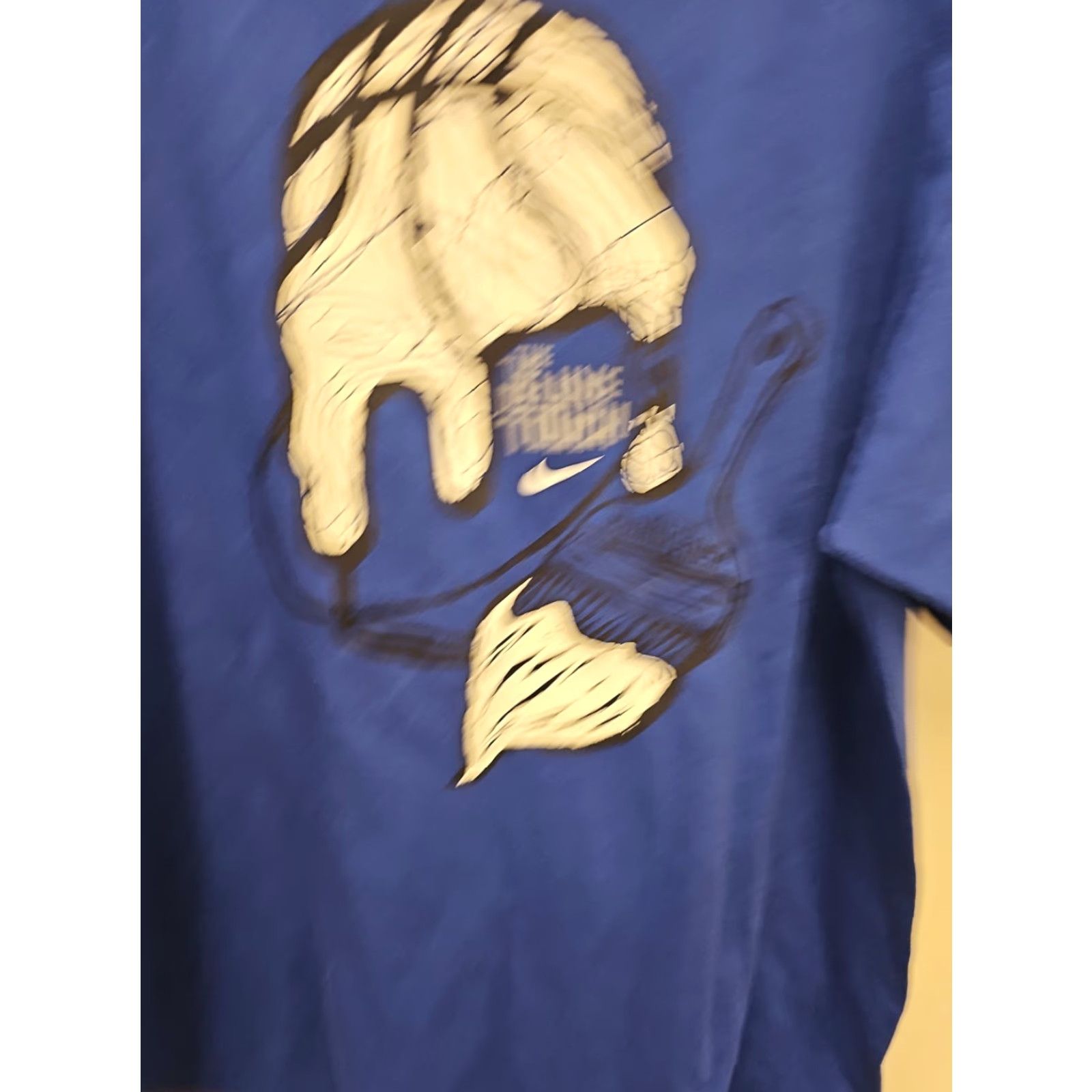 Nike VINTAGE Nike Basketball “In The Paint” Graphic T-Shirt Mens M Black Short Sleeve Crew Neck 22 Chest 29 Length 8/21ss Size US M / EU 48-50 / 2 - 7 Thumbnail