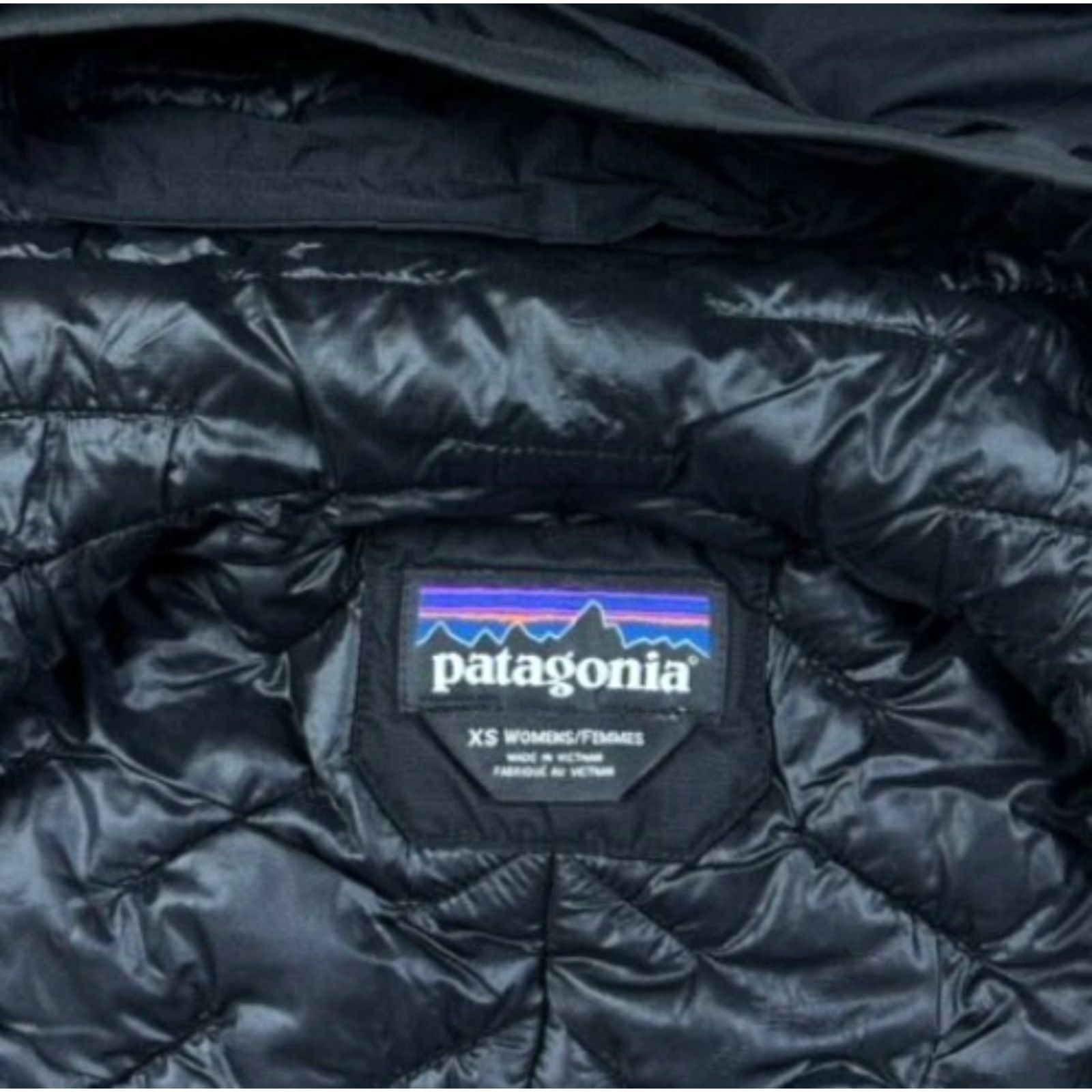 Patagonia Patagonia Hoodie Womens Quilted Lined Full Zip Black XS Women’s Quarter Zip? Size XS / US 0-2 / IT 36-38 - 4 Thumbnail