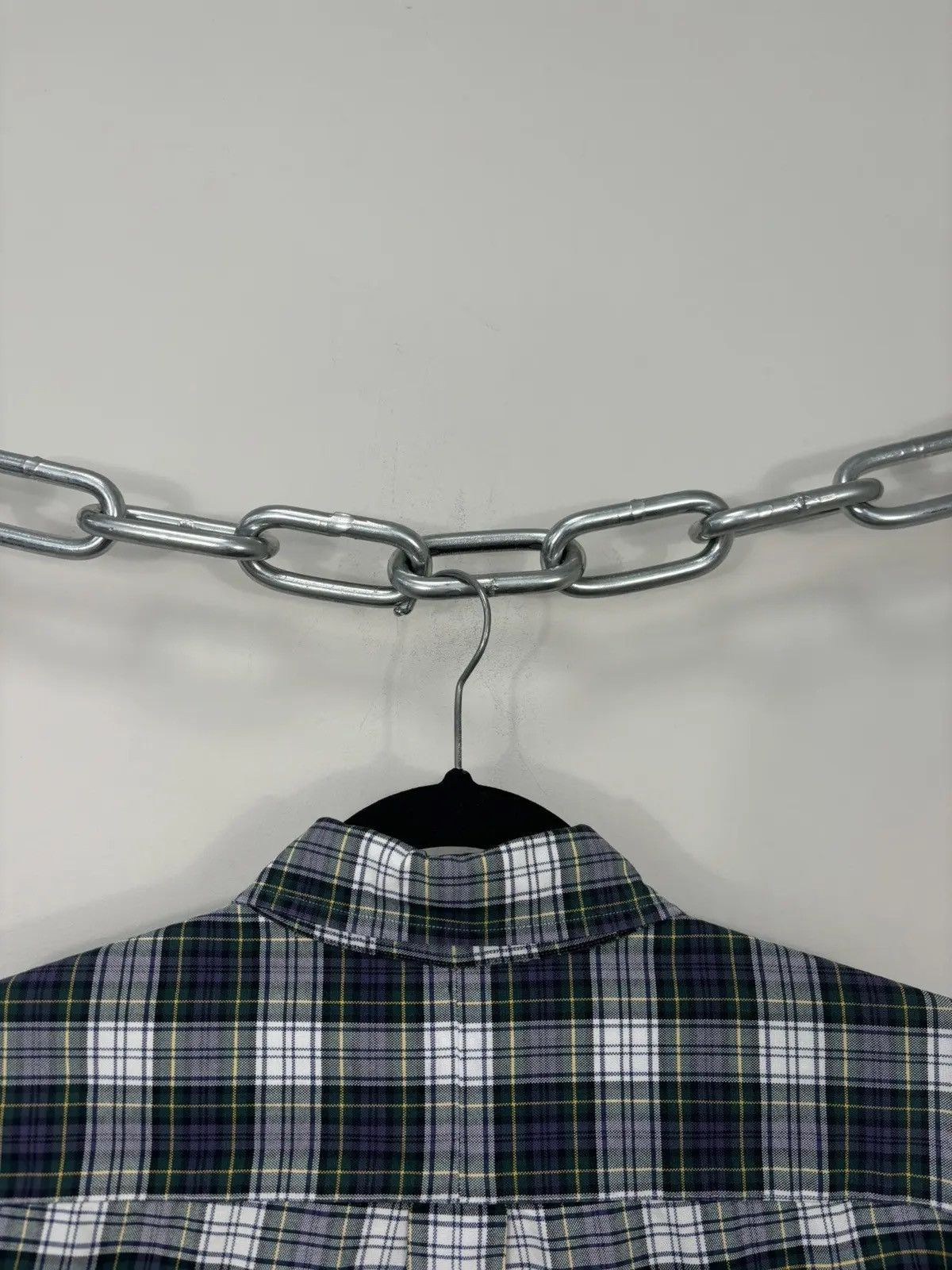 Ralph Lauren × Vintage Vintage Ralph Lauren Tartan Check Luxury Button Up Shirt Size US L / EU 52-54 / 3 - 11 Thumbnail