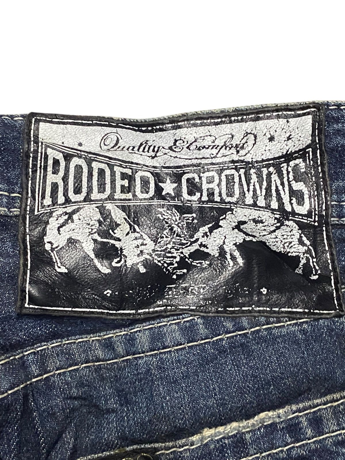 Visvim Japanese Brand Rodeo Crown Mud Wash Straight Fit Jeans Size US 32 / EU 48 - 10 Thumbnail