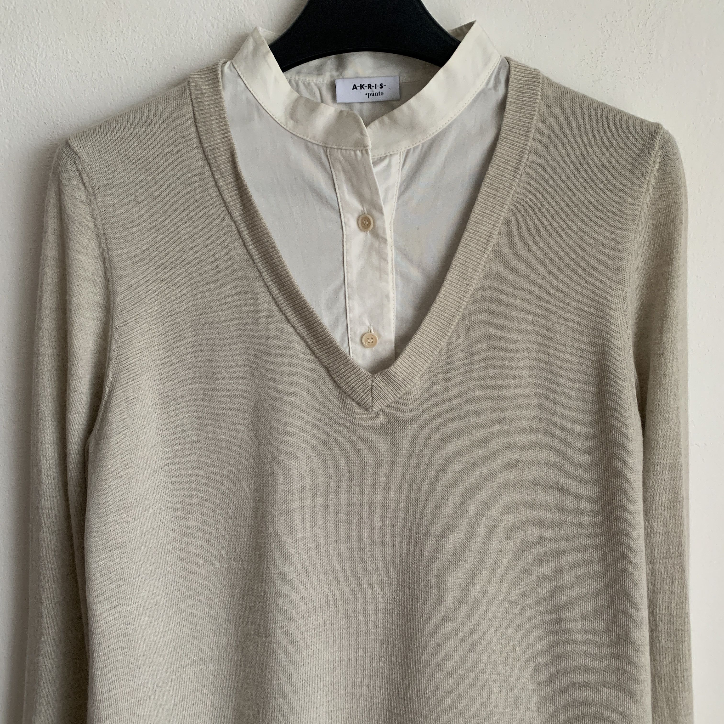 Akris AKRIS PUNTO Sweater Womens Size Size S / US 4 / IT 40 - 3 Thumbnail