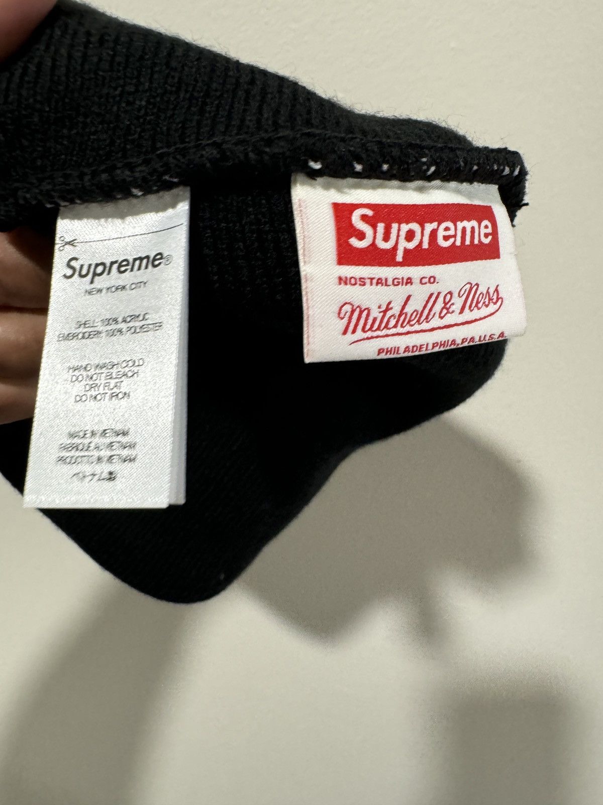 Supreme supreme x mitchell & ness x ncaa georgetown beanie Size ONE SIZE - 6 Thumbnail
