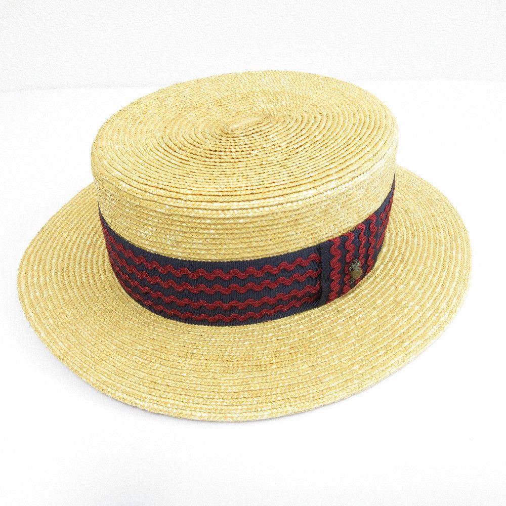 Other Other arth Straw Boater Hat Plant-based Hats DUTY FREE for USA ...