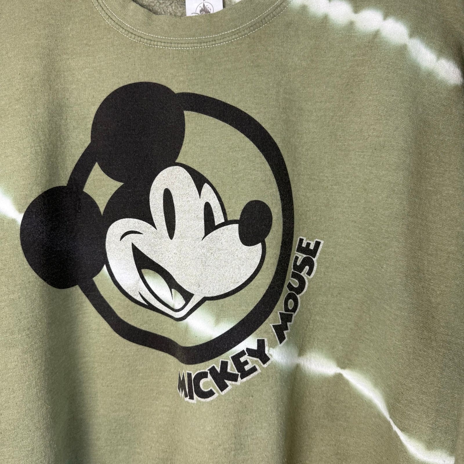 Disney Mickey Mouse Walt Disney World Tie-Dye Sweatshirt, Sz L Size L / US 10 / IT 46 - 2 Thumbnail