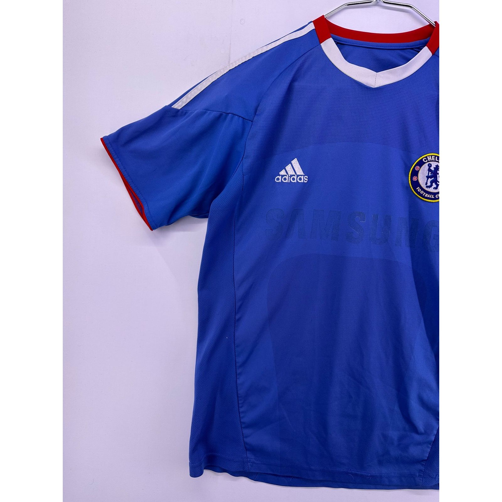 Adidas Vintage Chelsea FC 2010-11 Adidas Soccer Jersey Blue SizeM/L Size US L / EU 52-54 / 3 - 3 Thumbnail