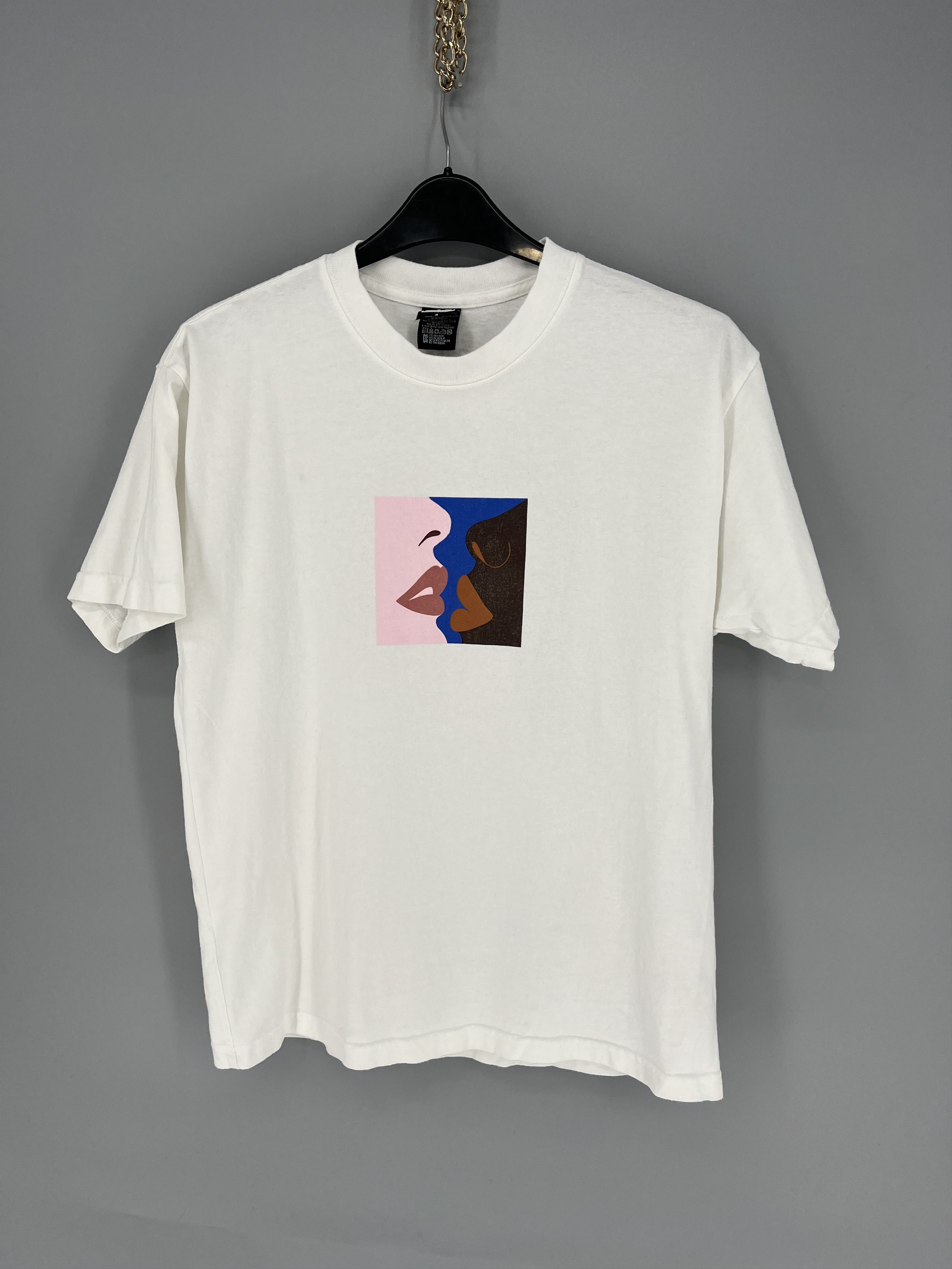 Japanese Brand × Obey Vintage Obey 90s Made in USA White Graphic Tee Shirt Y2K M Size US S / EU 44-46 / 1 - 3 Thumbnail
