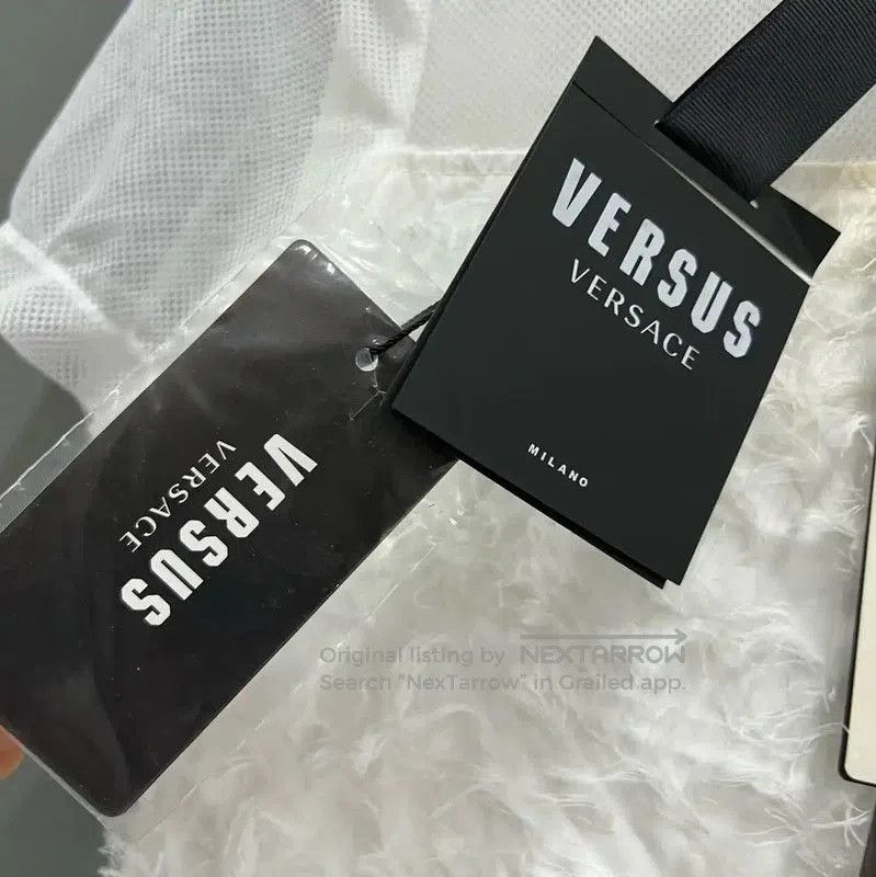 Versace Versace White Short Sleeve Dress for Summer . Size XXS / US 00 / IT 34 - 7 Thumbnail