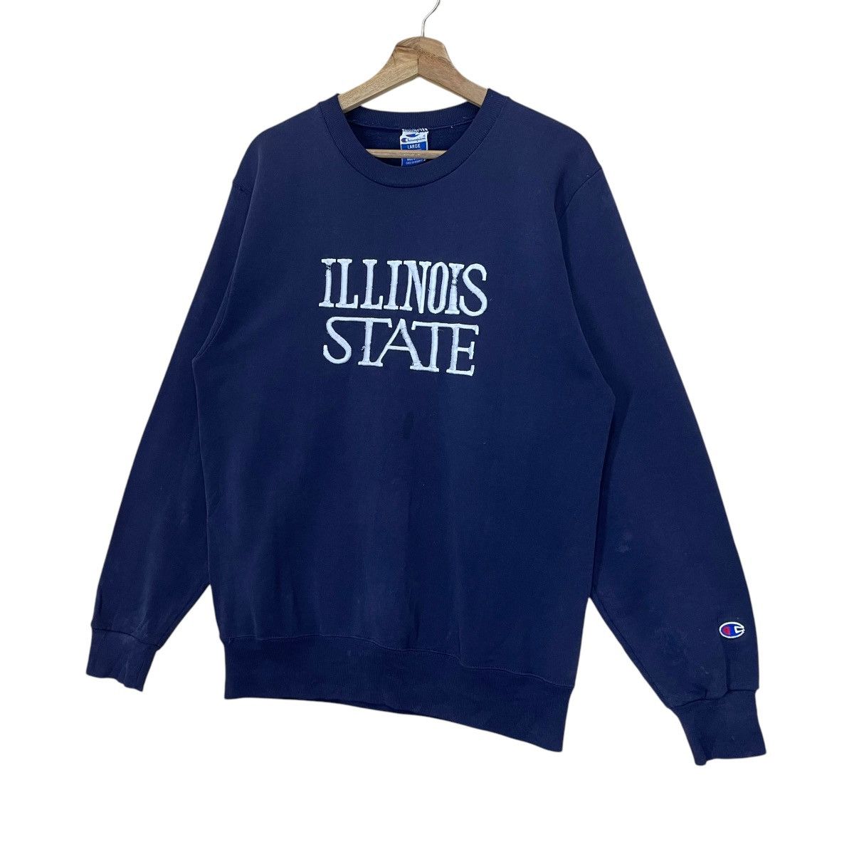 Vintage Vintage 90s ILLINOIS STATE Crewneck Sweatshirt Size US M / EU 48-50 / 2 - 3 Thumbnail